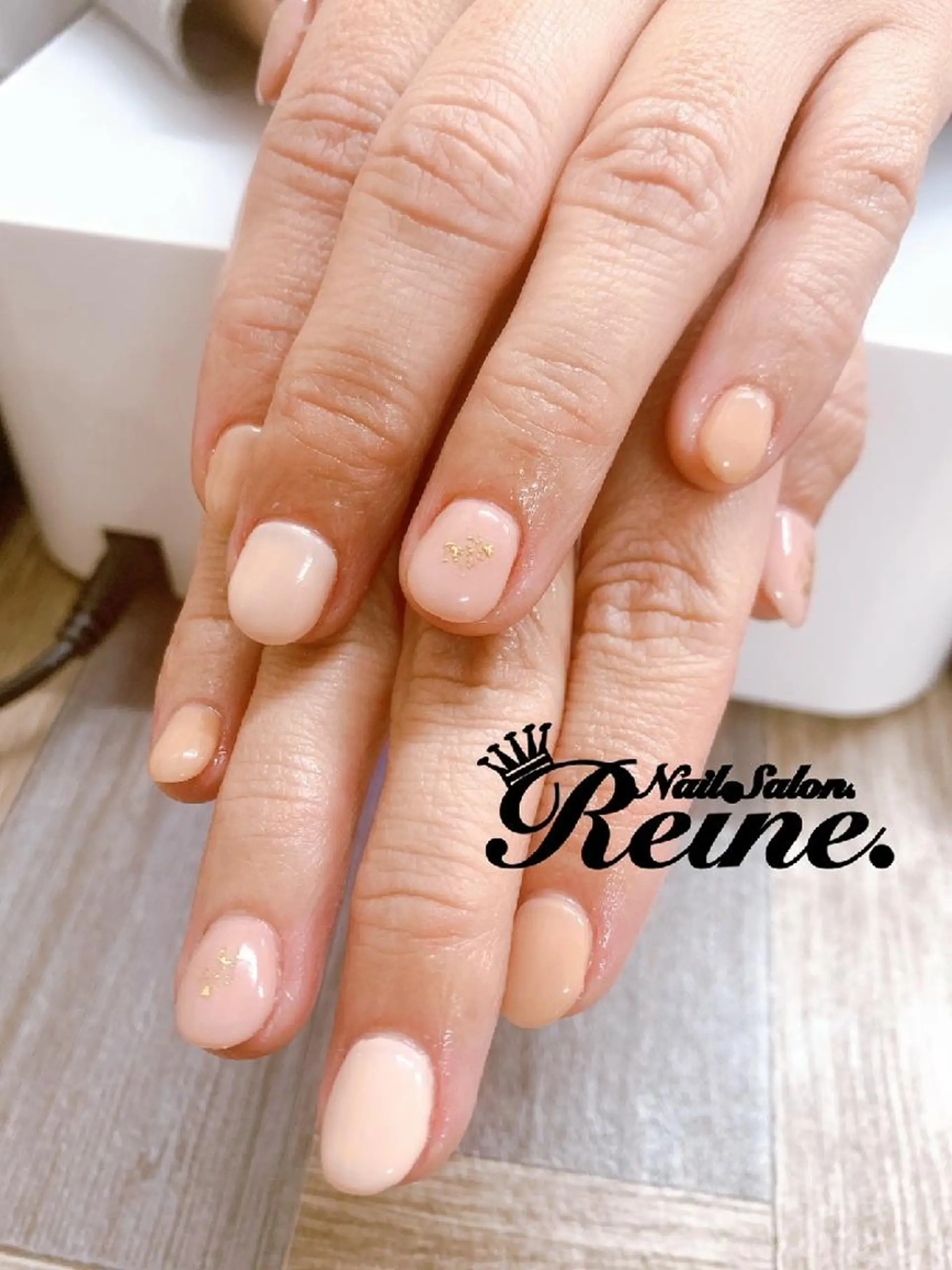 ネイル ワンカラーネイル Nailsalon Reine所属・玉栄 伶奈のネイルデザイン
