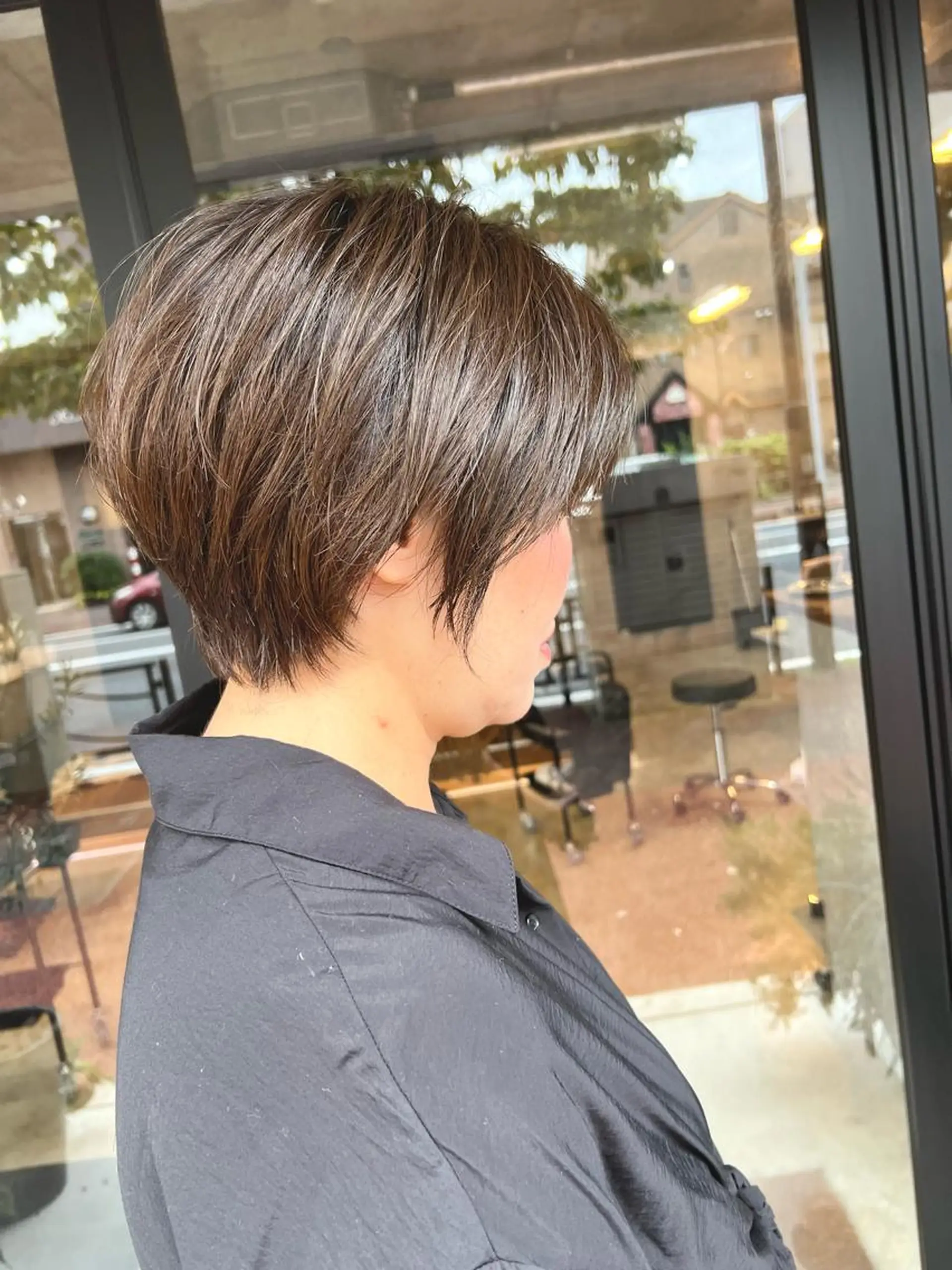 ショート ショートボブ／川崎 子安健太のヘアスタイル