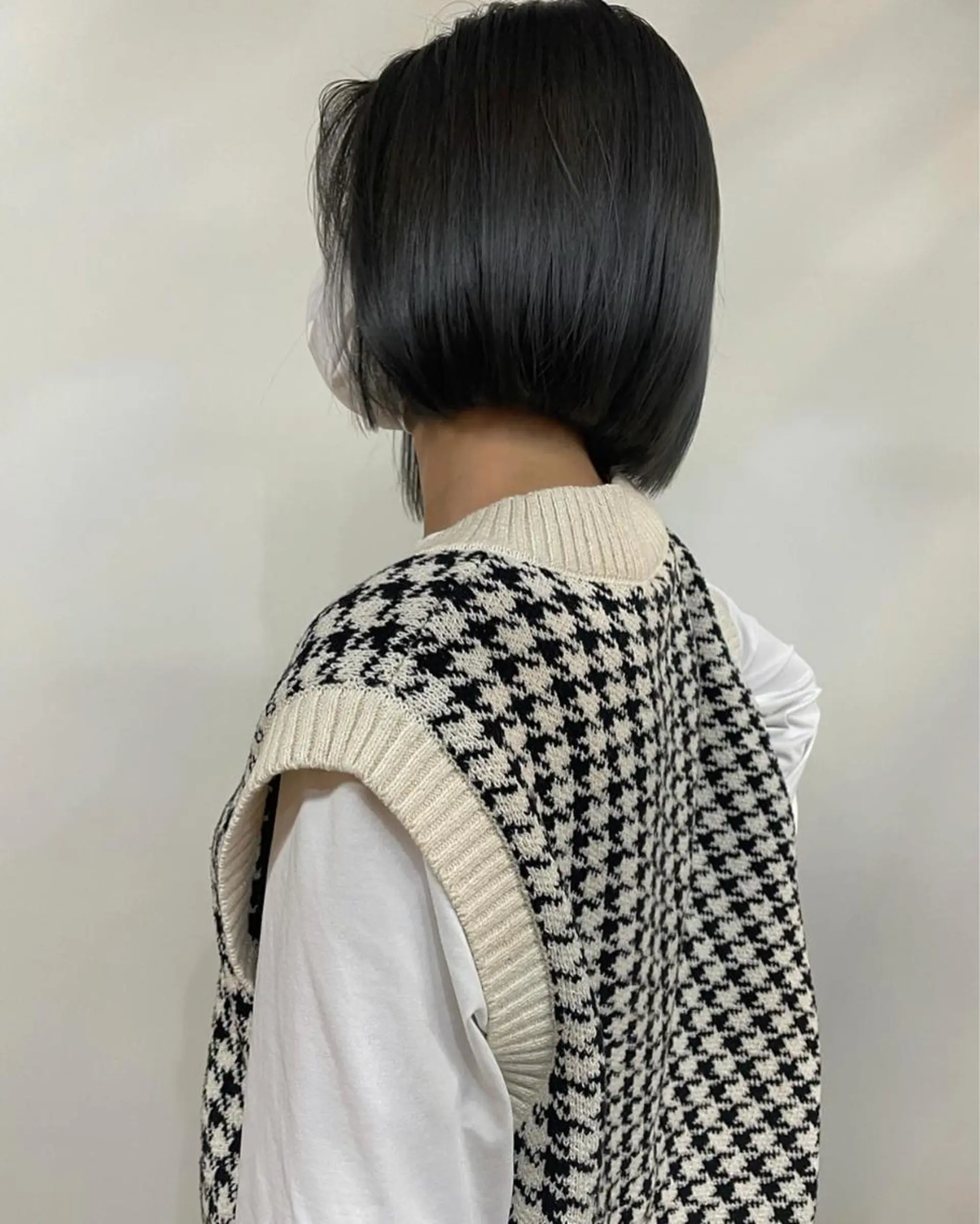 ミディアム カット ヘアカラー 田中 碧のヘアスタイル