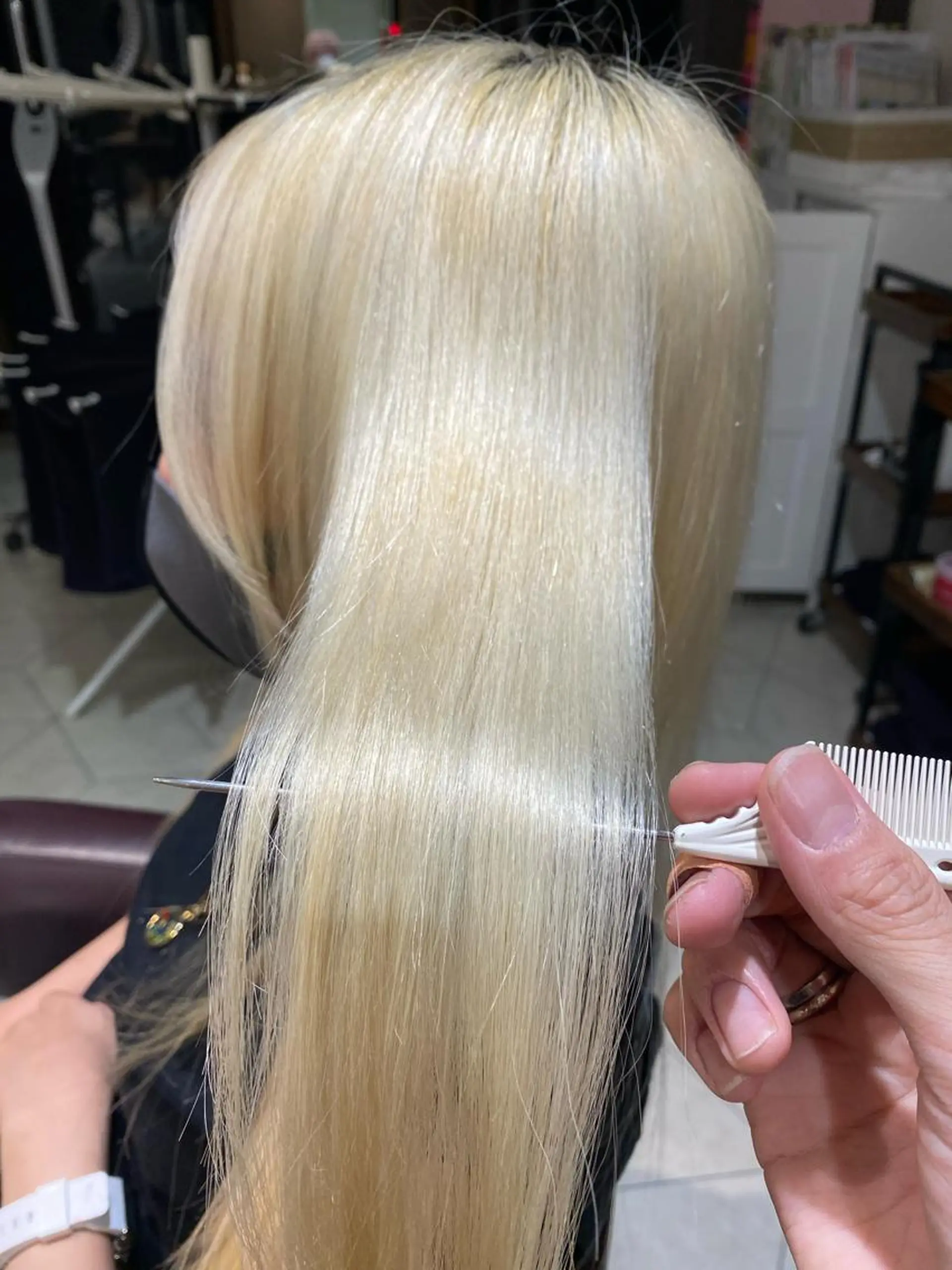 ロング 髪質改善 トリートメント トリートメント 大倉 未波のヘアスタイル