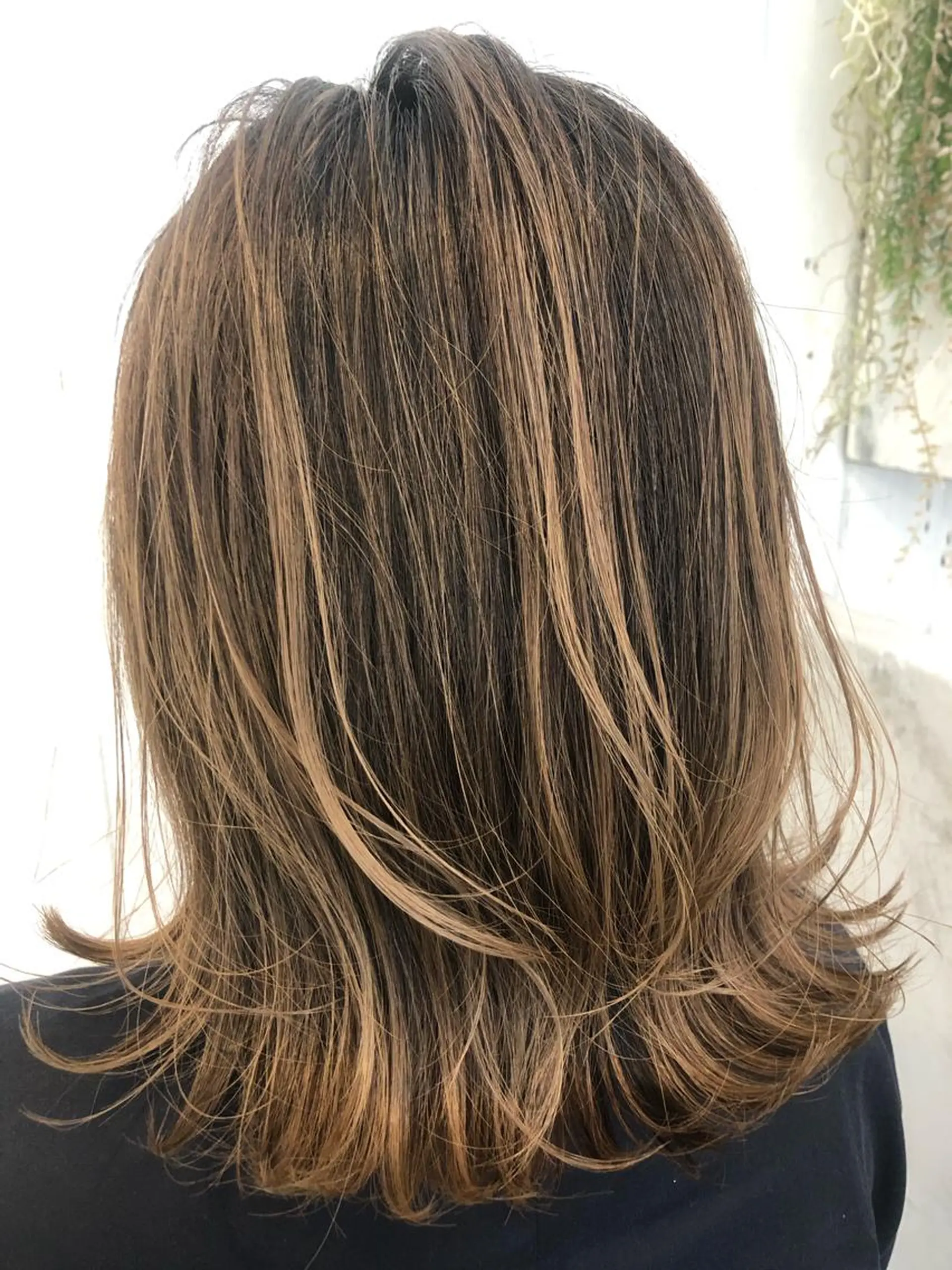 ミディアム カラー olino 【オリノ】西田辺のヘアスタイル