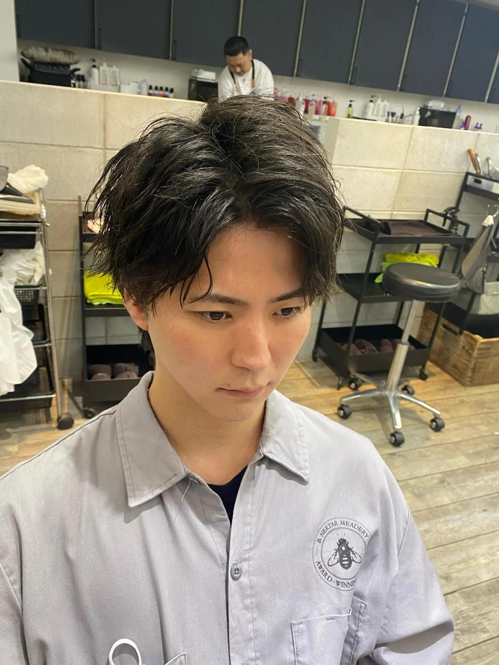 メンズ カット 遊人所属・濱口 健二のヘアスタイル