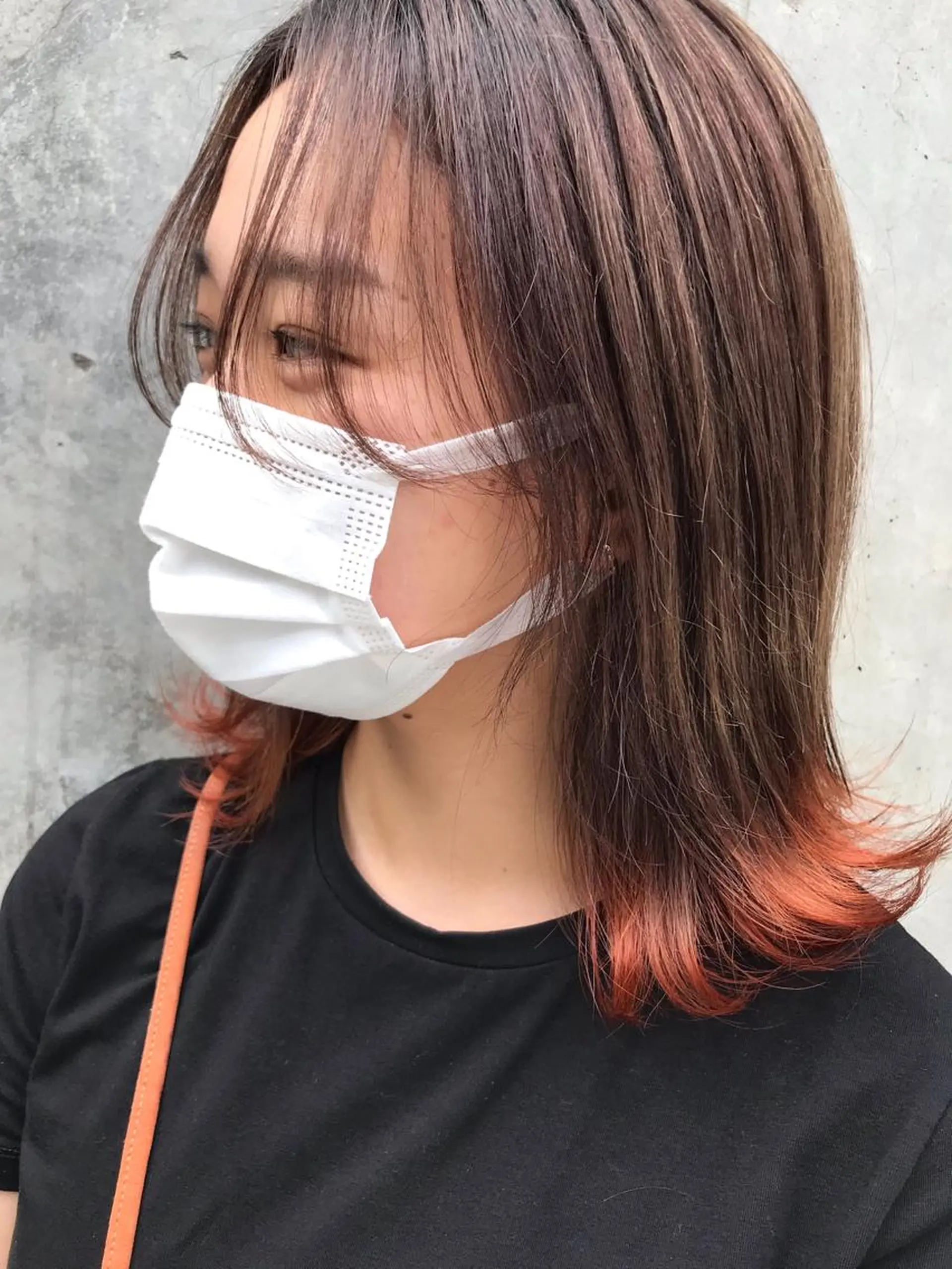 ミディアム カラー 🧸ミルクティー🧸 kousei🧸のヘアスタイル