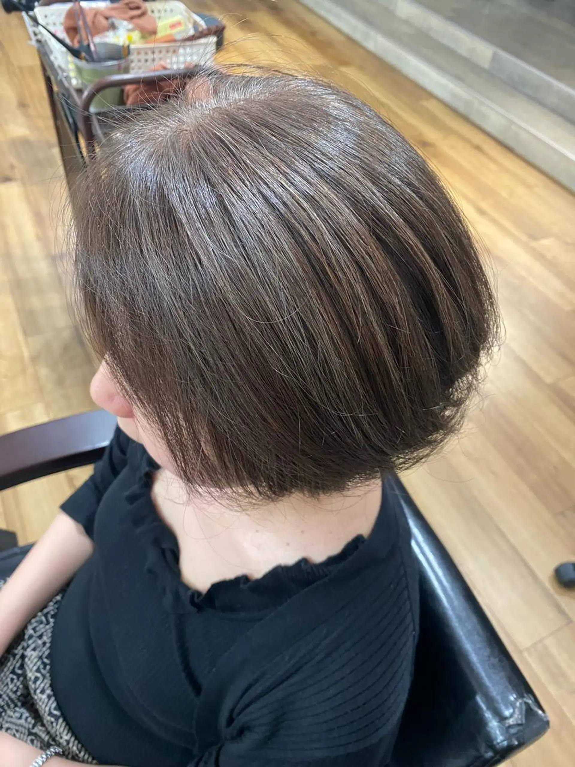 ショート カラー アッシュ 透明感カラー ハイライトカラー インナーカラー くびれヘア カット ヘアカラー reverie【レヴリー】所属・夜20時から限定2組 reverieあきらのヘアスタイル