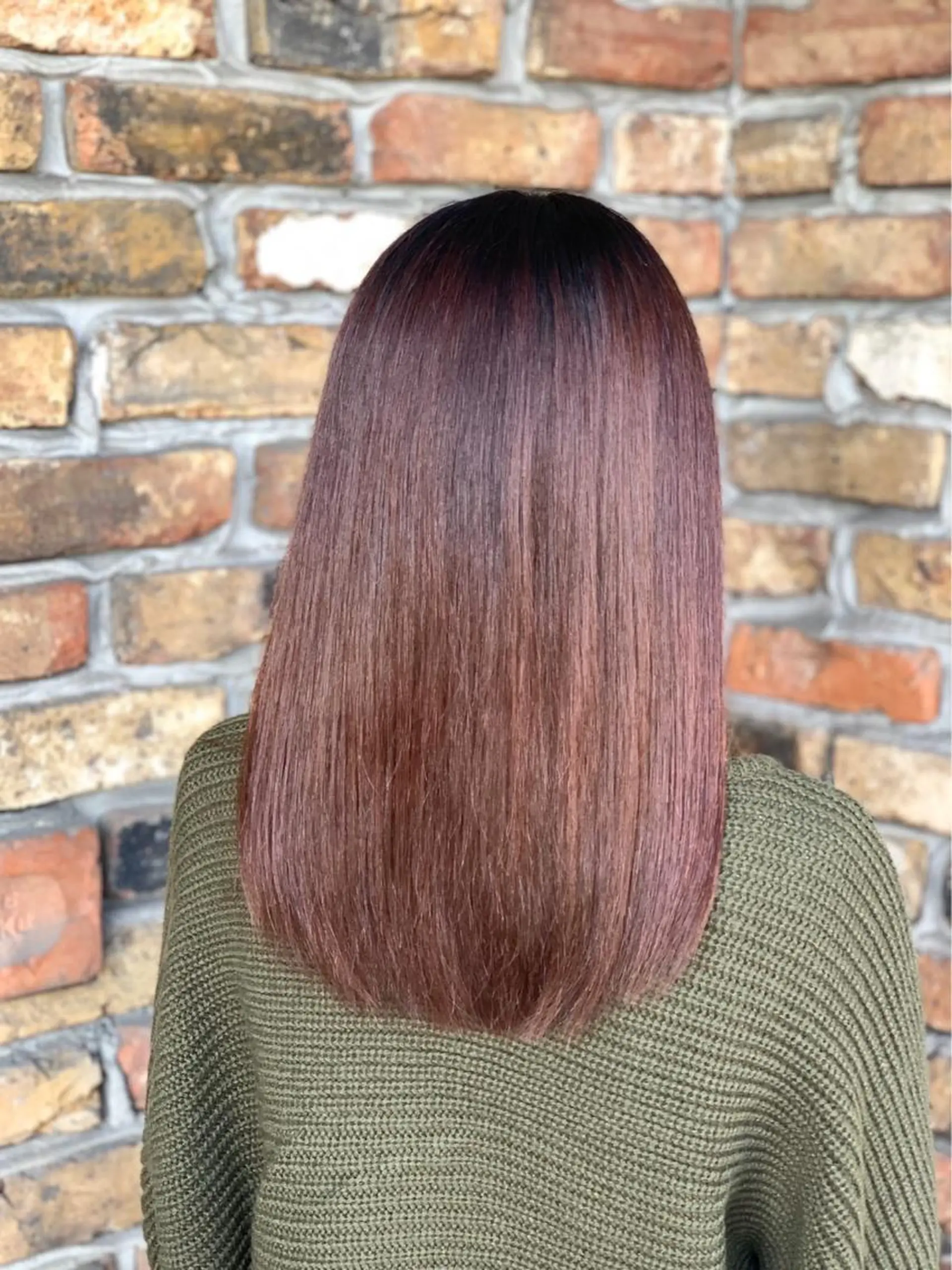 セミロング 福 島のヘアスタイル