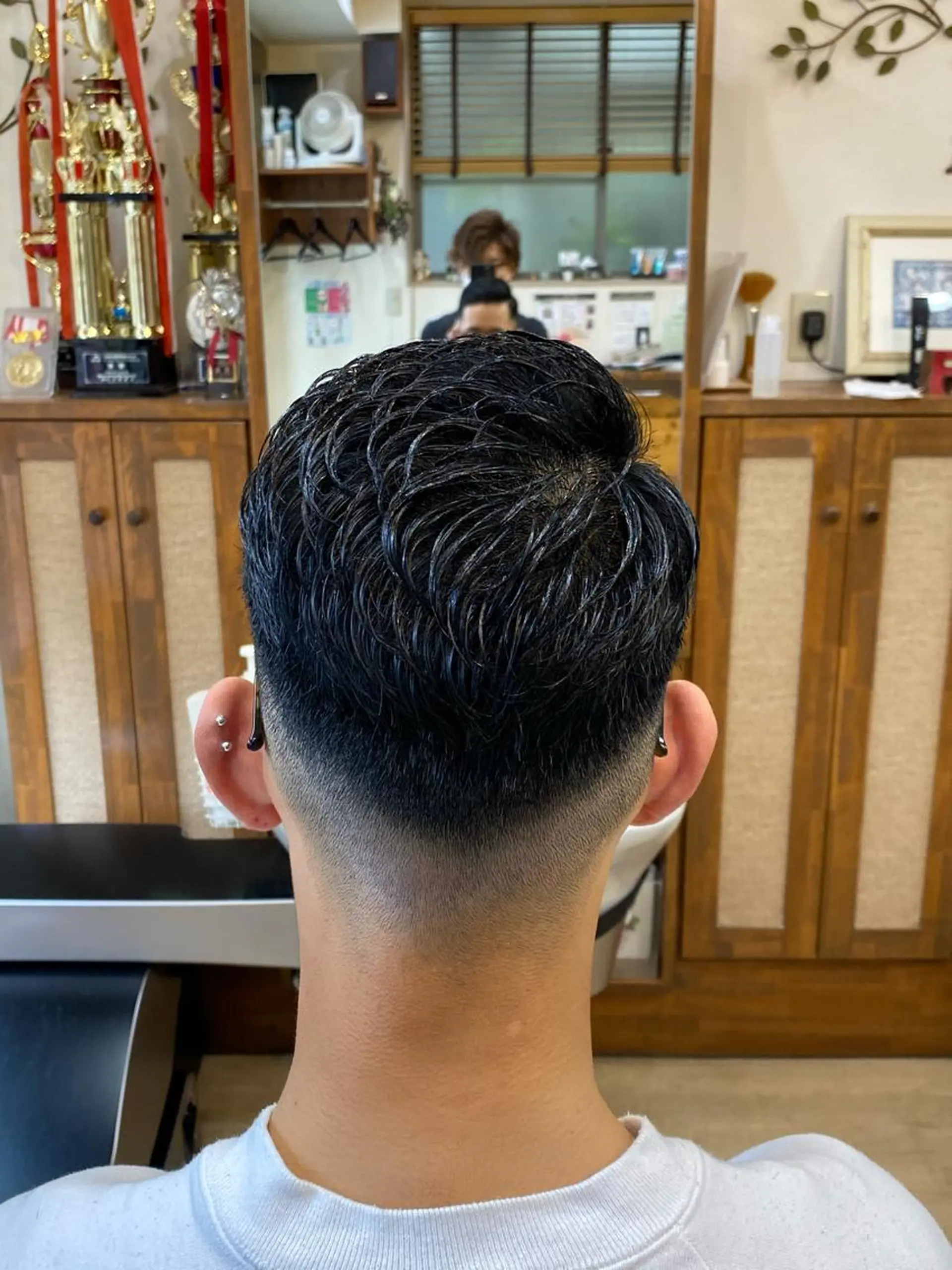 ショート メンズ 浅見 天翔のヘアスタイル