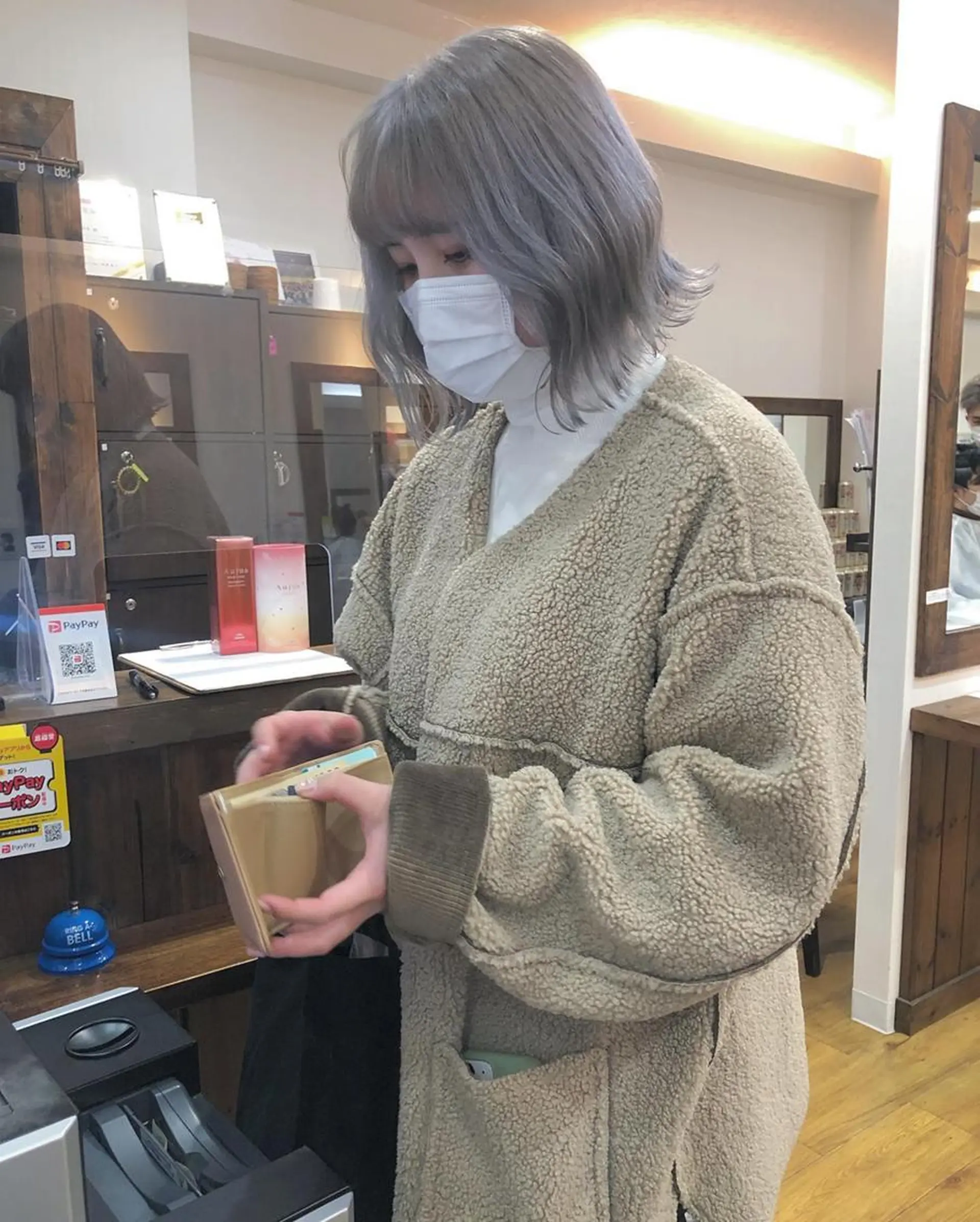 カラー アディクシーカラー アッシュ ブリーチ ダブルカラー グラデーションカラー 🌈ハイトーン/ ワタル🌈のヘアスタイル