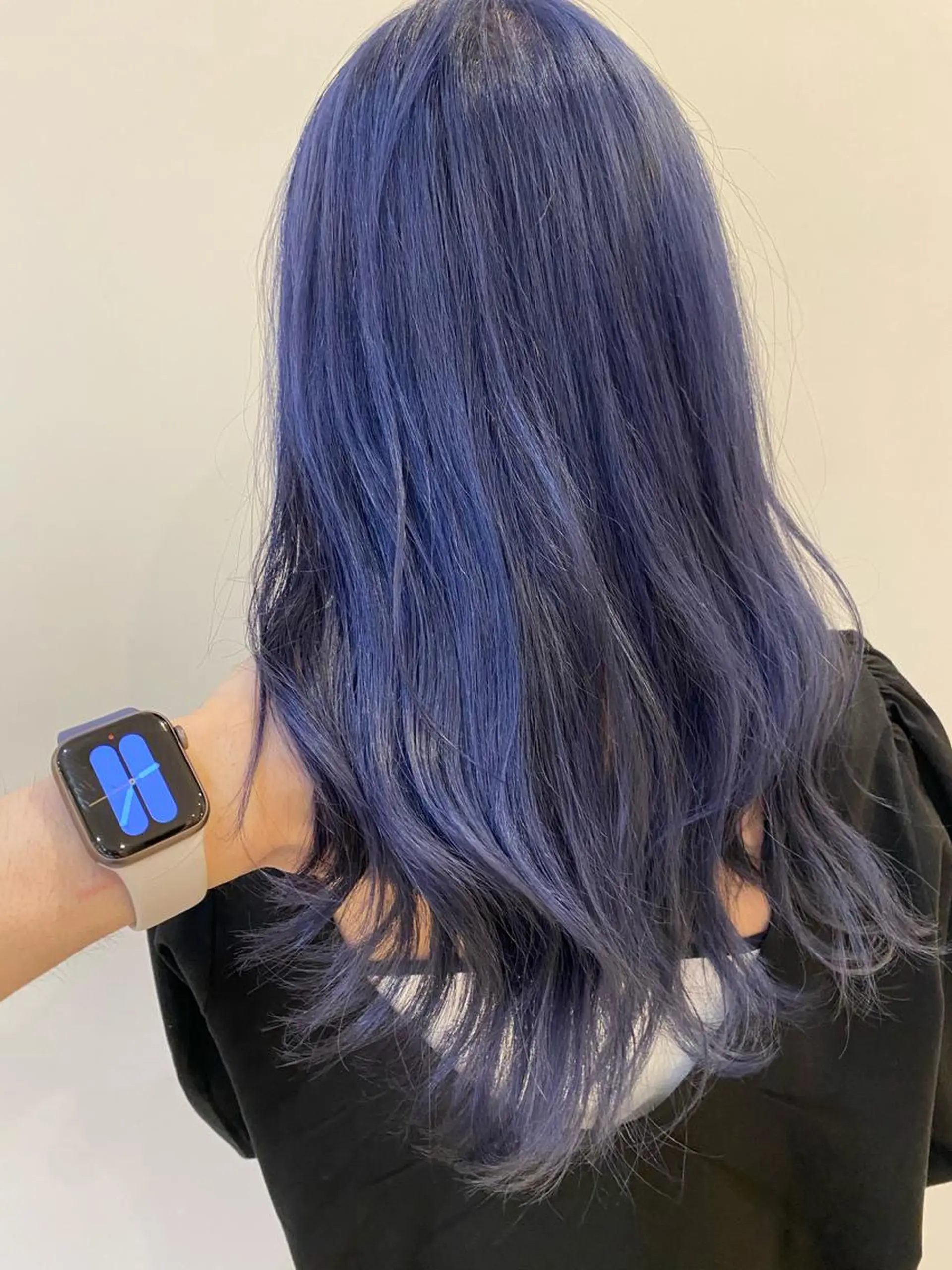 ミディアム カラー ヘアカラー トリートメント 美髪改善・ストレート 🌿エクステ/カンジのヘアスタイル