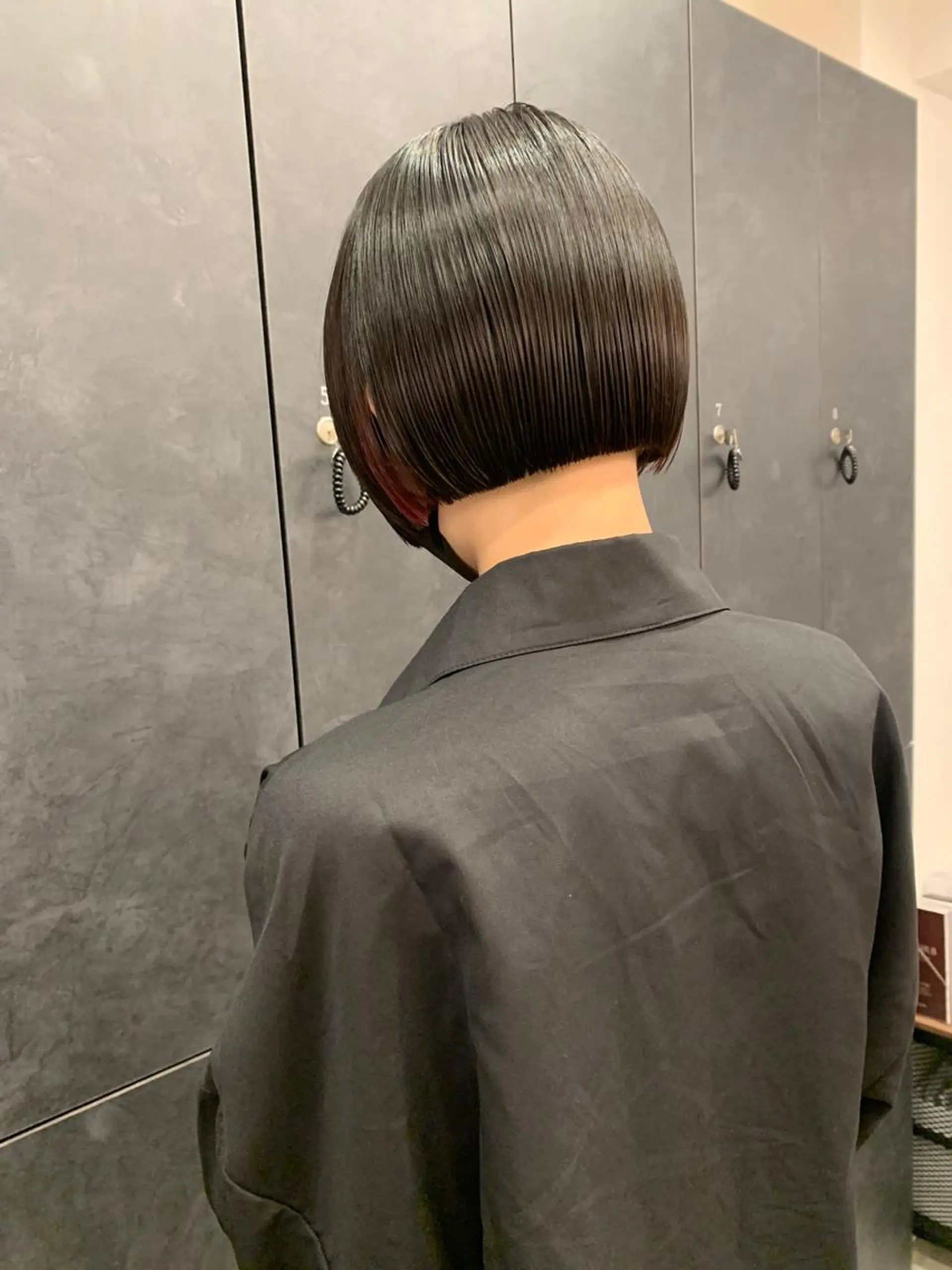 ミディアム カラー インナーカラー ヘアカラー トリートメント 似合わせcut ◎ 倉橋実咲のヘアスタイル