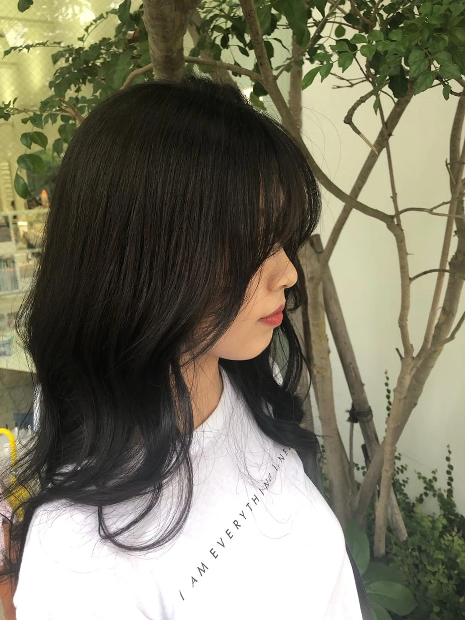 ロング カラー 韓国風ヘア カット ヘアカラー トリートメント 尾島 光季のヘアスタイル