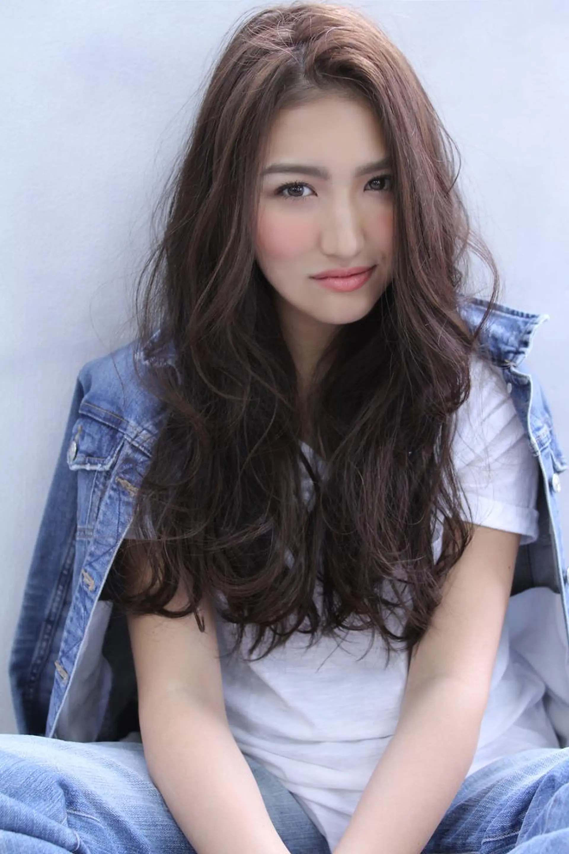 ロング カラー EMANONシェアサロン心斎橋店所属・韓国メンズヘア　ミル クティボブ　足立佳代のヘアスタイル