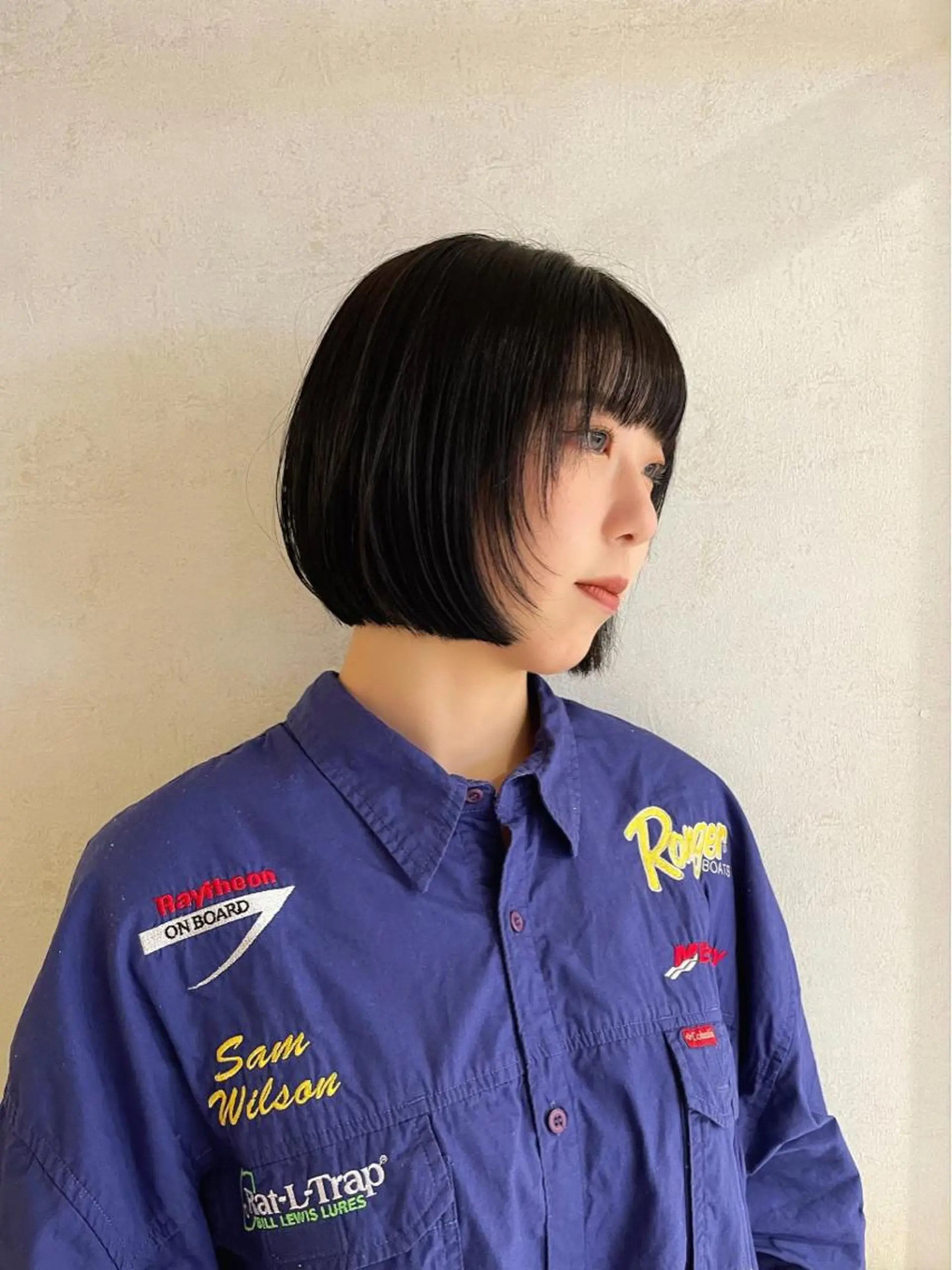 ミディアム カラー カット ヘアカラー トリートメント haru/レイヤー/ ウルフのヘアスタイル