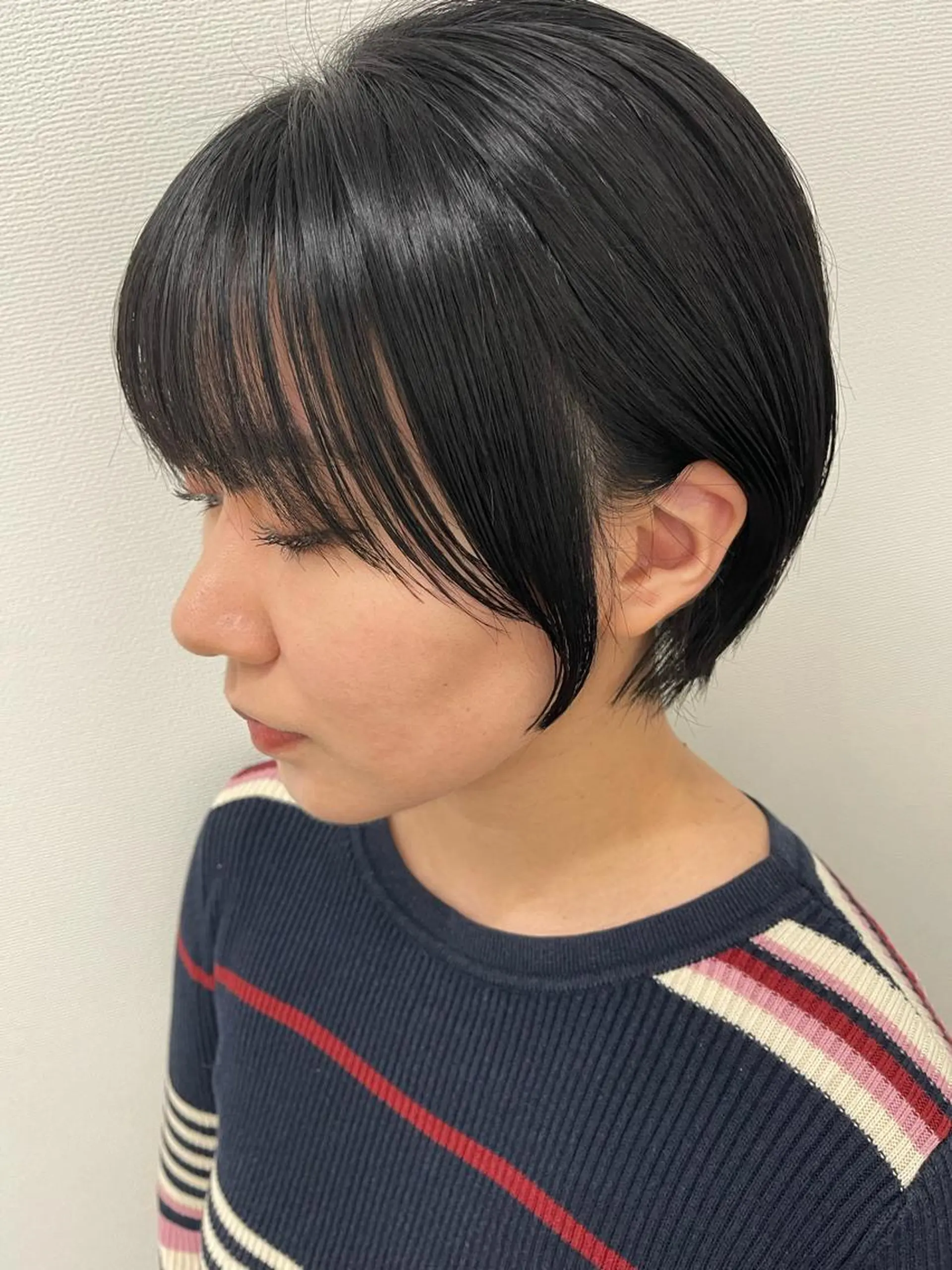 ショート ショートボブ ボブ 顔周りカット レイヤーカット ショートヘア カット トリートメント beautystadium529所属・高橋 裕利のヘアスタイル