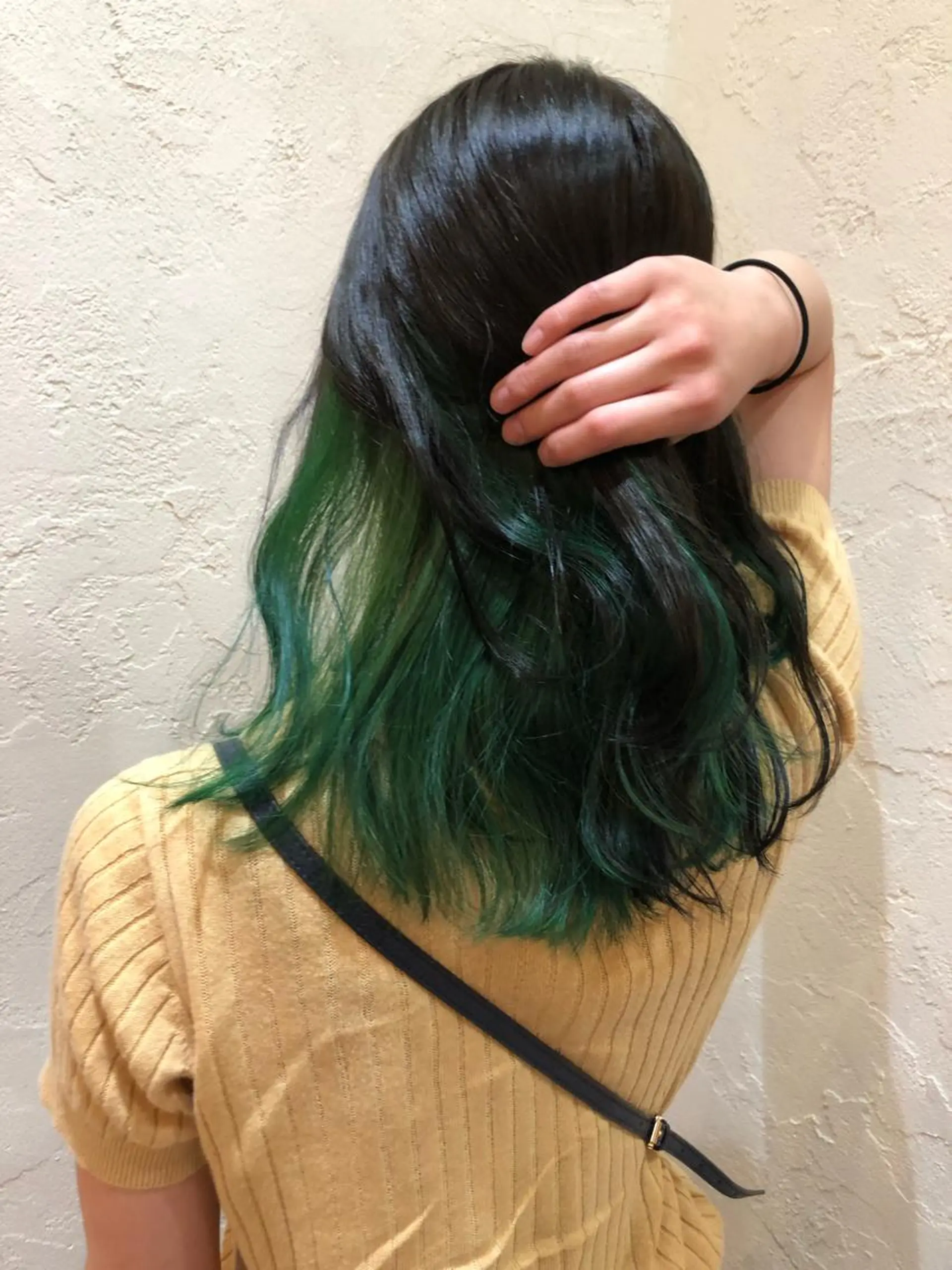 セミロング キノシタ ナオユキのヘアスタイル