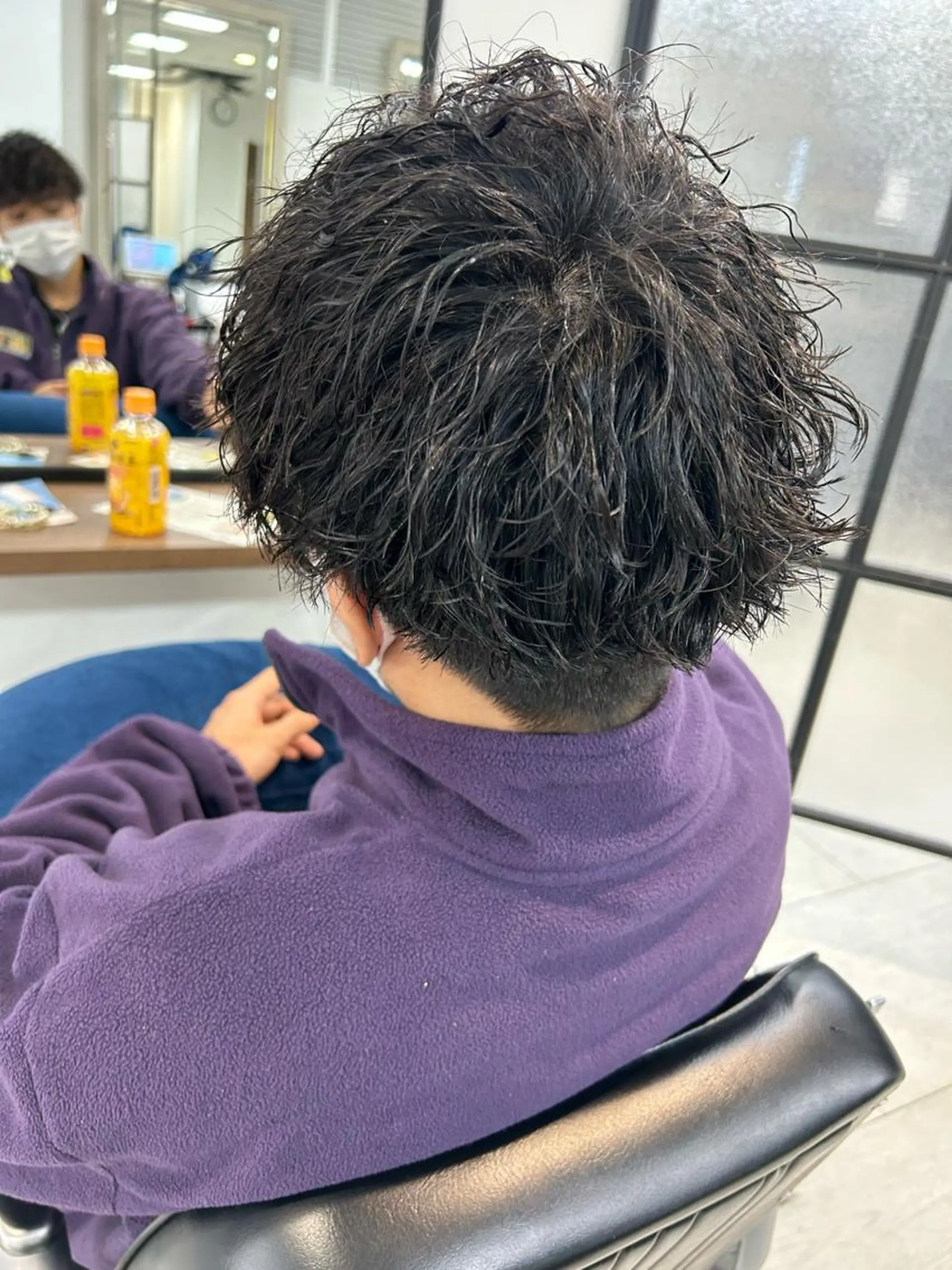 ショート パーマ メンズ カット パーマ メンズパーマの達人 /タカシマ　ダイスケのヘアスタイル