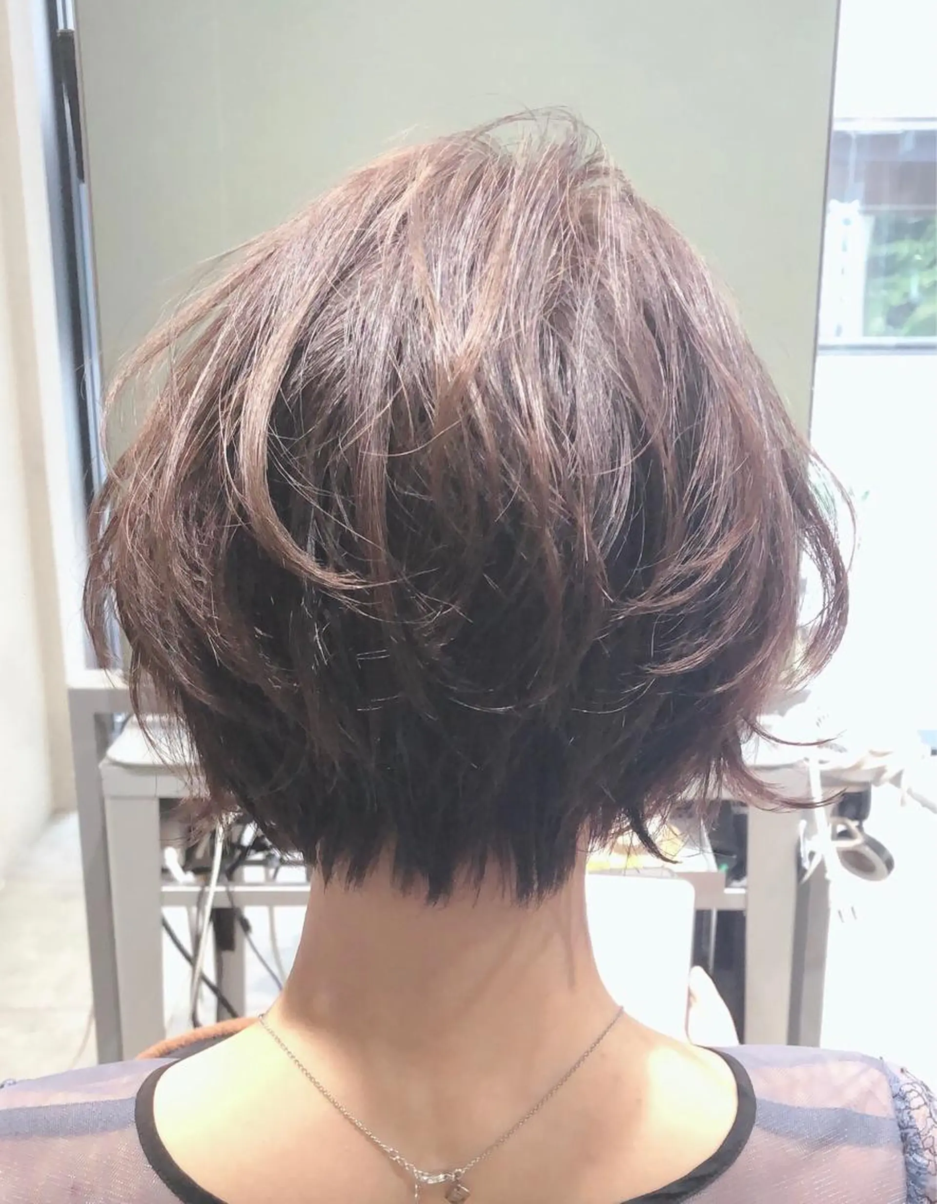 ショート カラー パーマ ヘアアレンジ メンズ キッズ ネイル マツエク・マツパ ショートの神✨AFL OAT 井上康平のヘアスタイル