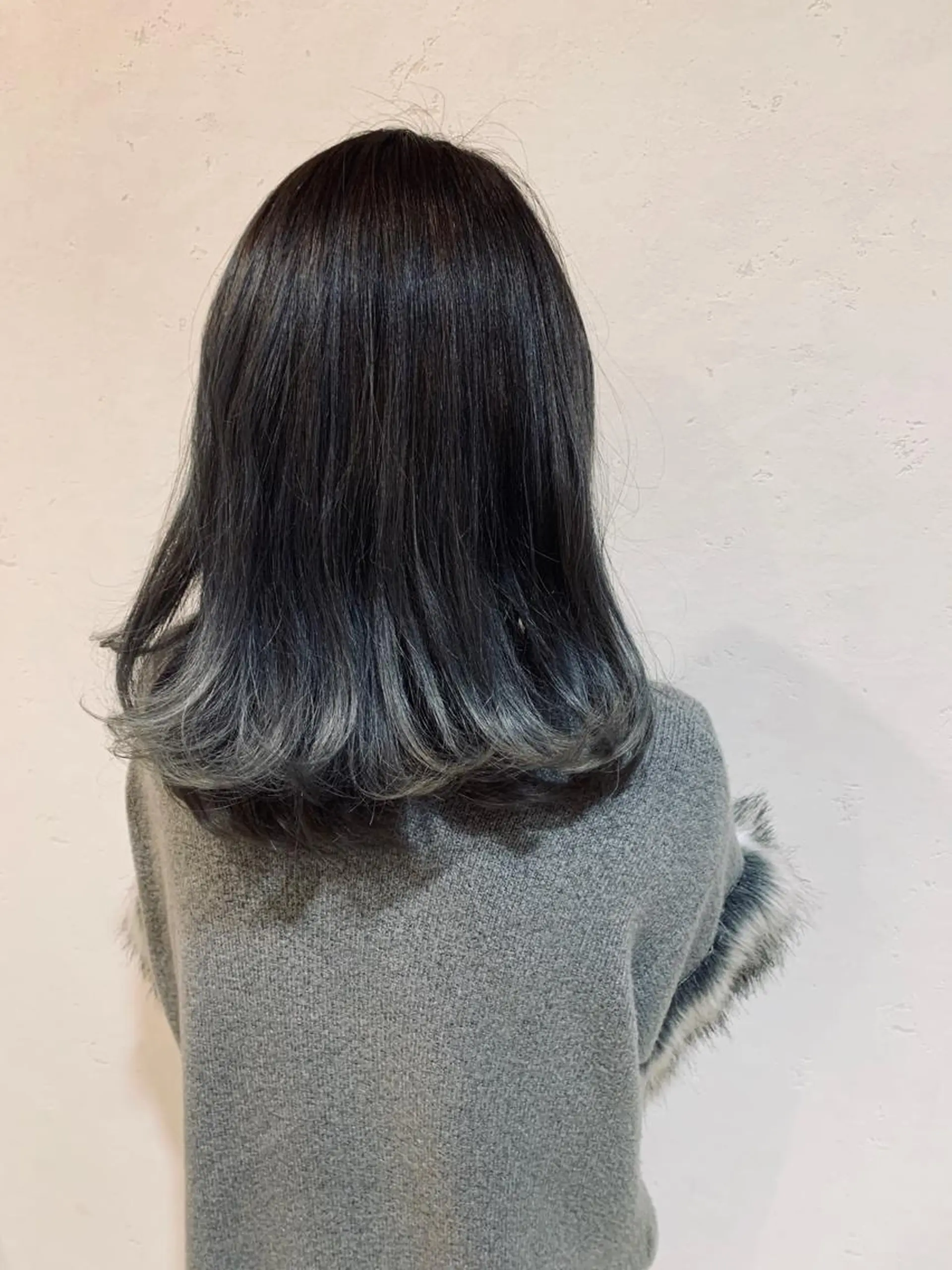 セミロング 西新/siohair 似合わせ/石尾刻矢のヘアスタイル