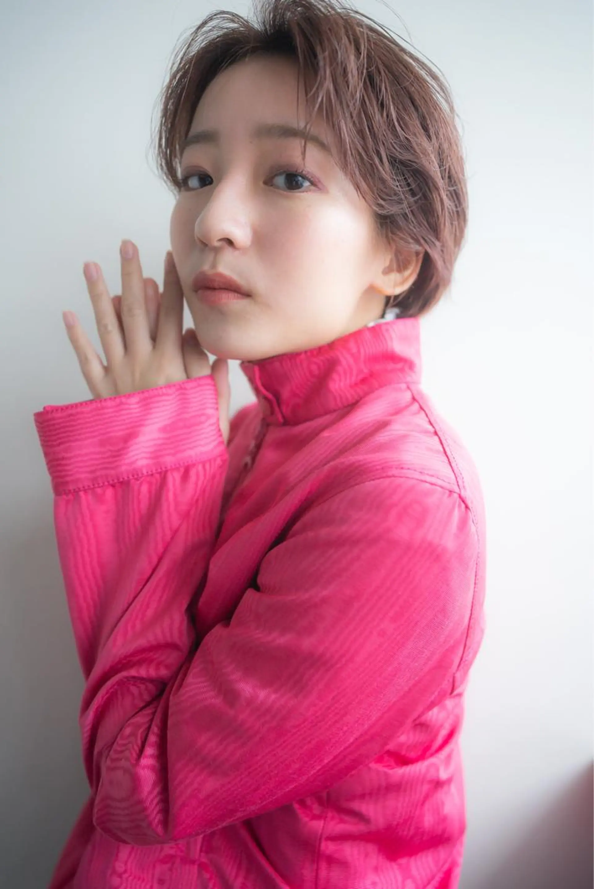 ショート カラー カット ヘアカラー トリートメント レイヤー／似合わせ TAKUYAのヘアスタイル