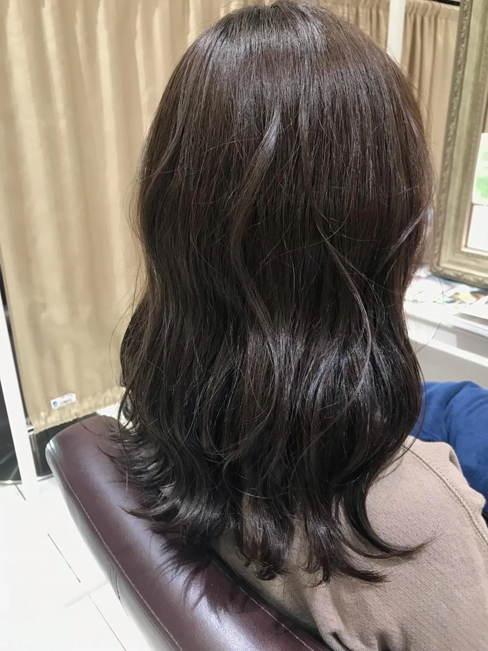 ロング カラー ベージュカラー 髪質改善/艶カラー /さかうえゆまのヘアスタイル