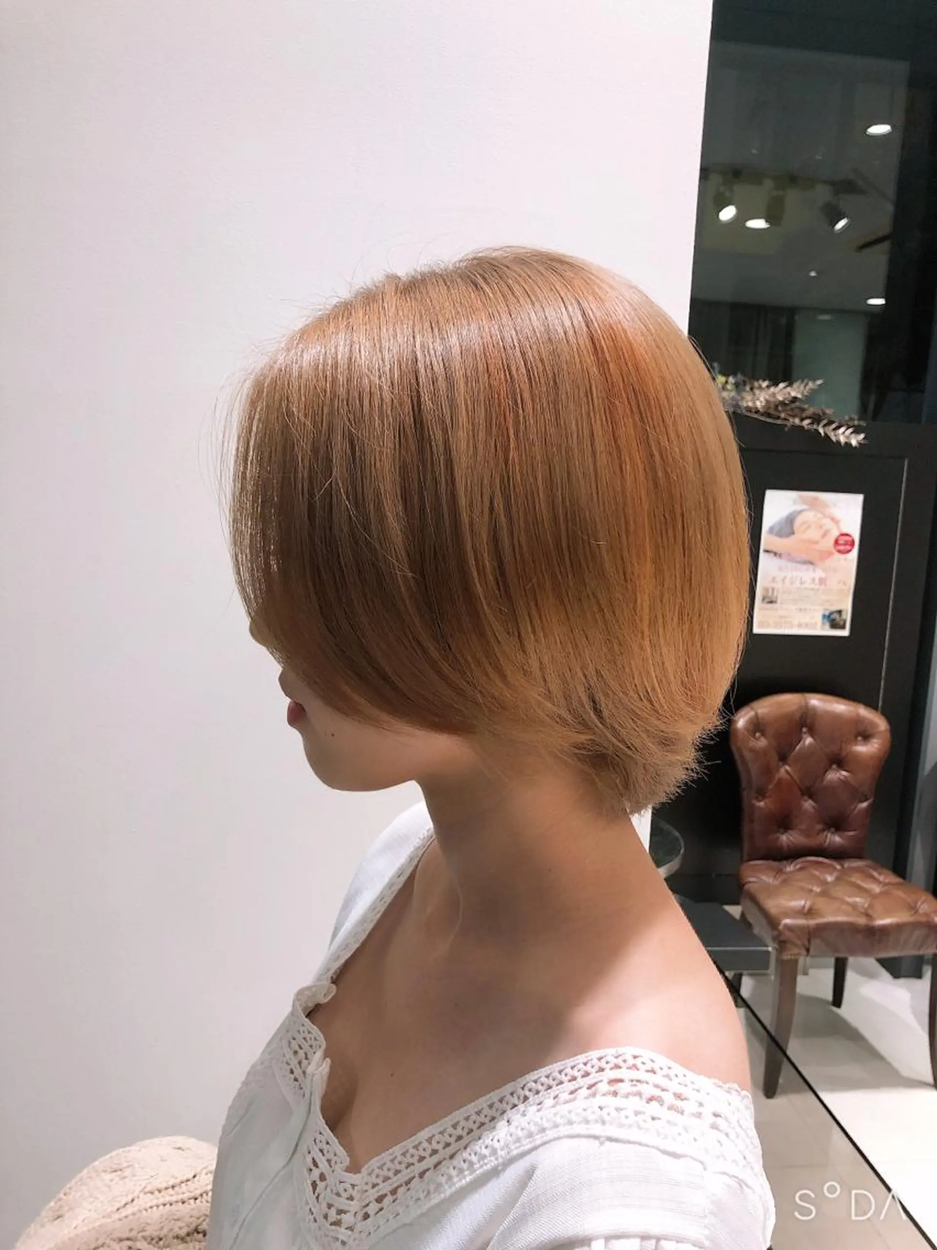 ショート カラー ブリーチ トリートメント nex the salon CURE所属・大野 仁のヘアスタイル