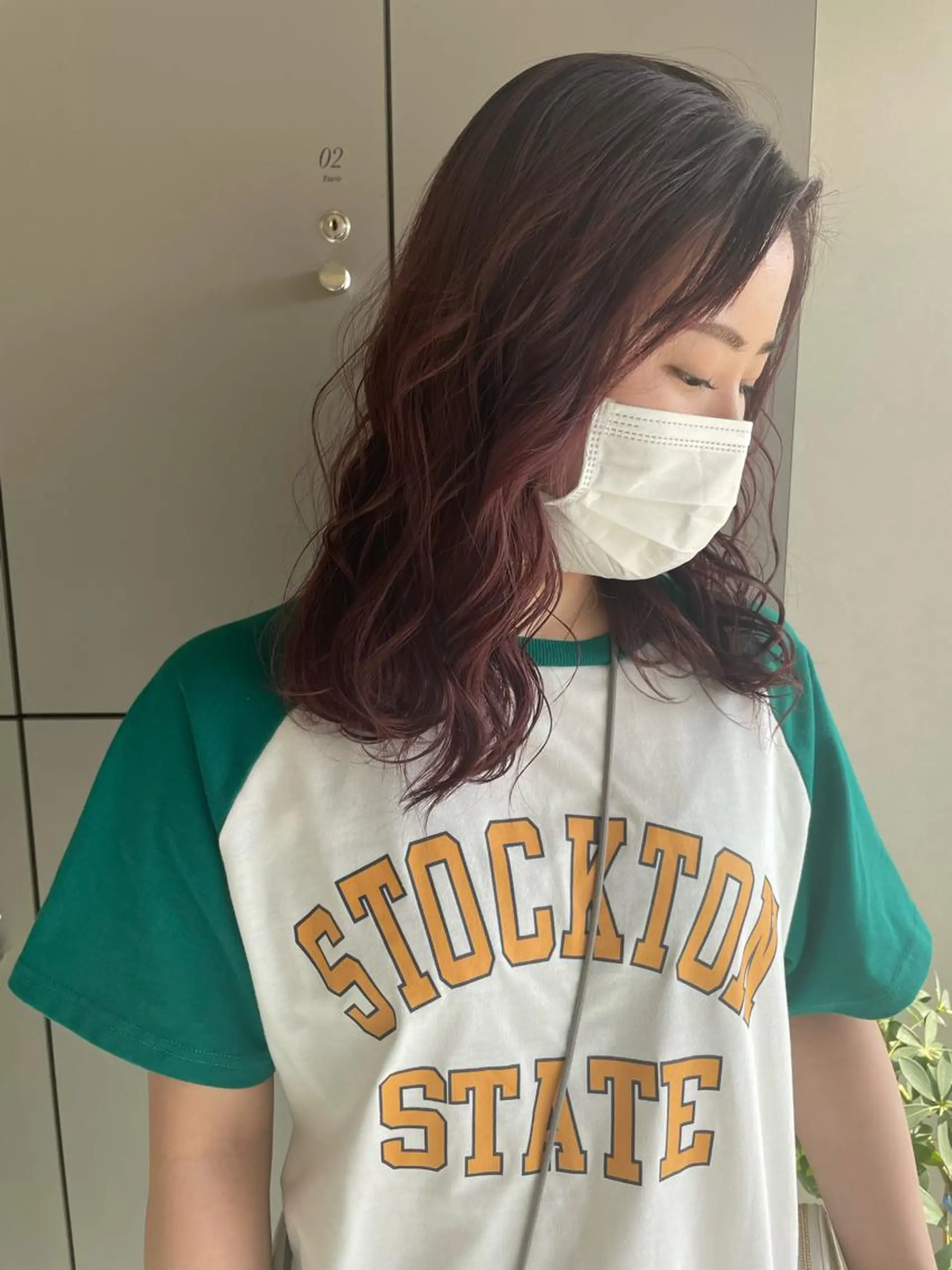 ミディアム 切りっぱなしボブ ショートボブ ミディアムパーマ ミストバング ボブ C’LD hair  produce /シールドヘア所属・モテ髪/ボブ/ショー ト/アダチフウトのヘアスタイル