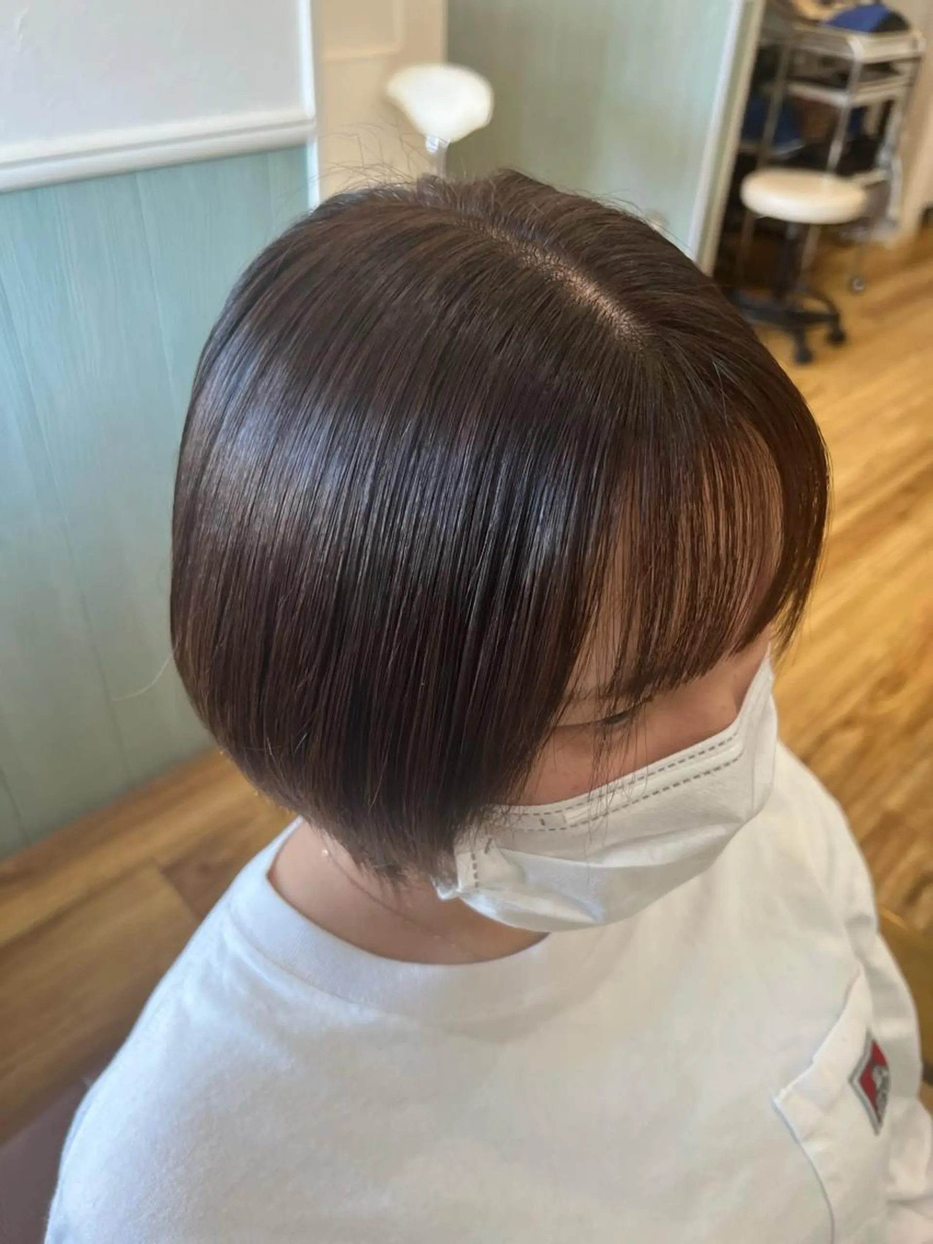 ショート カラー ブラウンカラー 美容室Class所属・🐰ハイトーンカラー 畠山　渡🐰のヘアスタイル