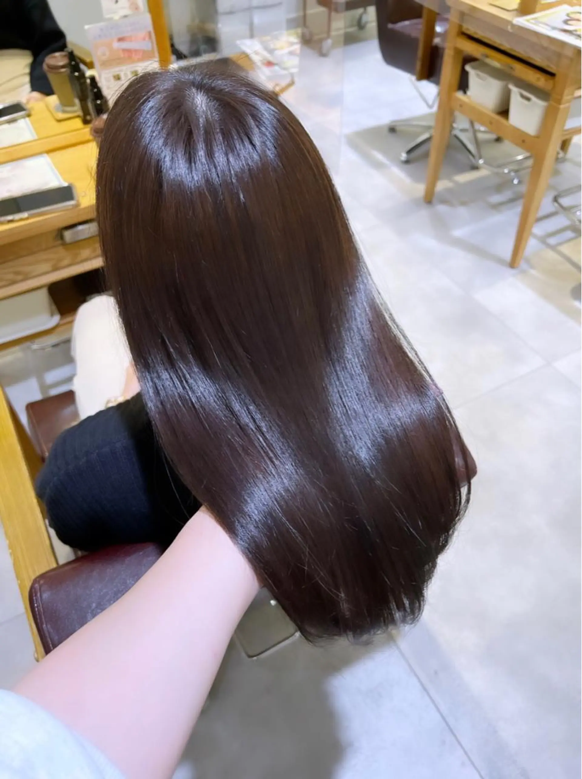 ロング カラー カット トリートメント 韓国ヘア×髪質改善 /yoshikaのヘアスタイル