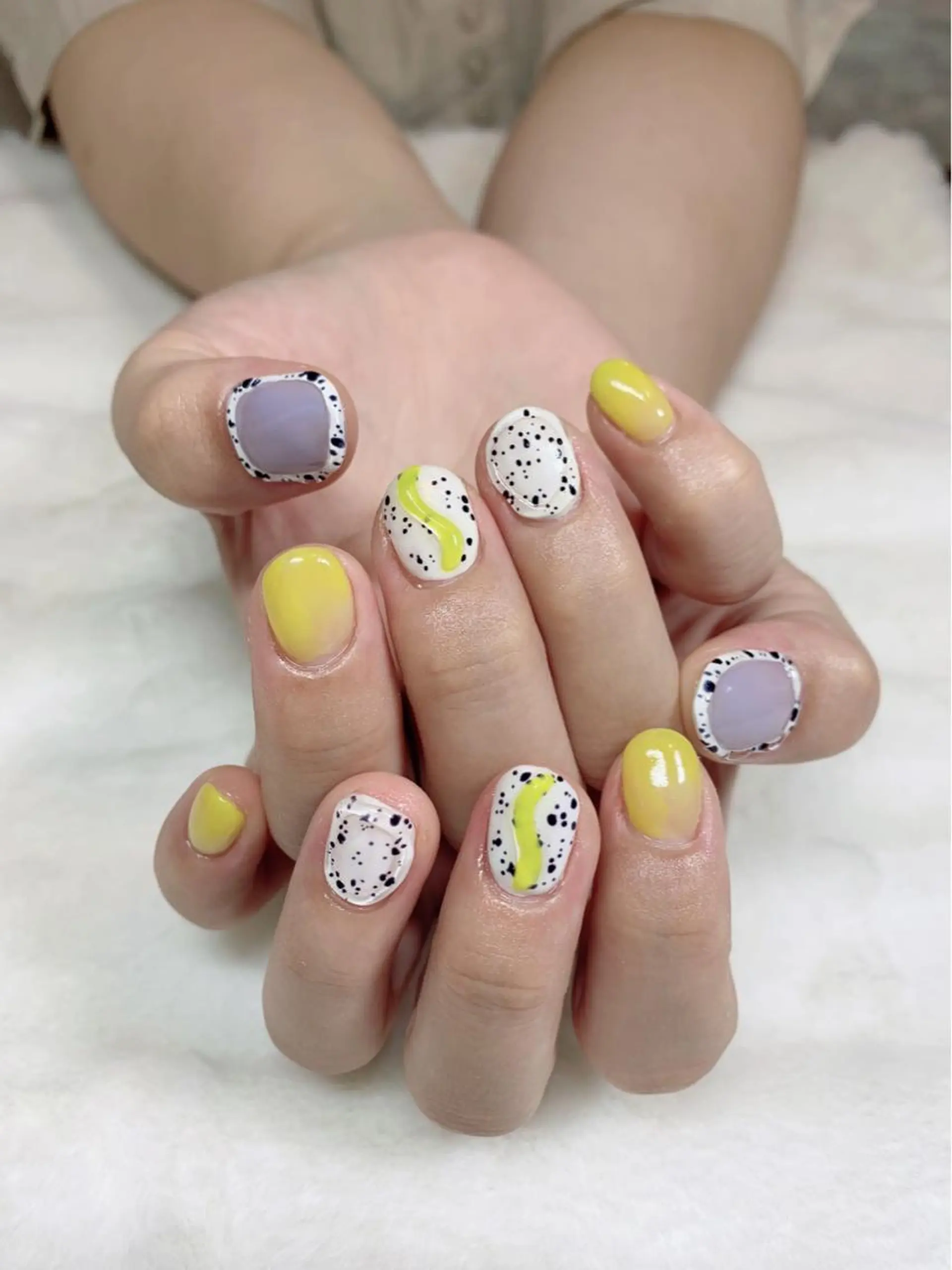 ネイル アニマル柄 持ち込み ハンドネイル salon EMANのネイルデザイン