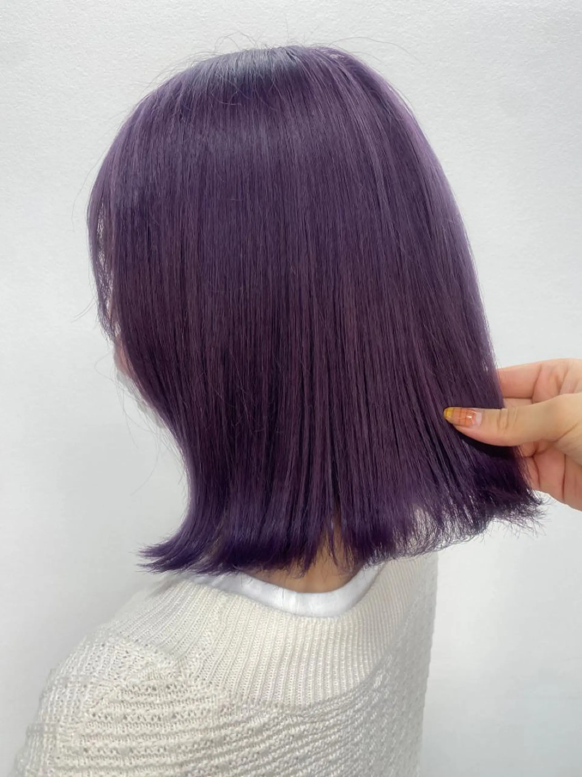 ミディアム カラー カット ヘアカラー トリートメント ✴︎ヒラガカナ✴︎ ECLAT HAIRのヘアスタイル