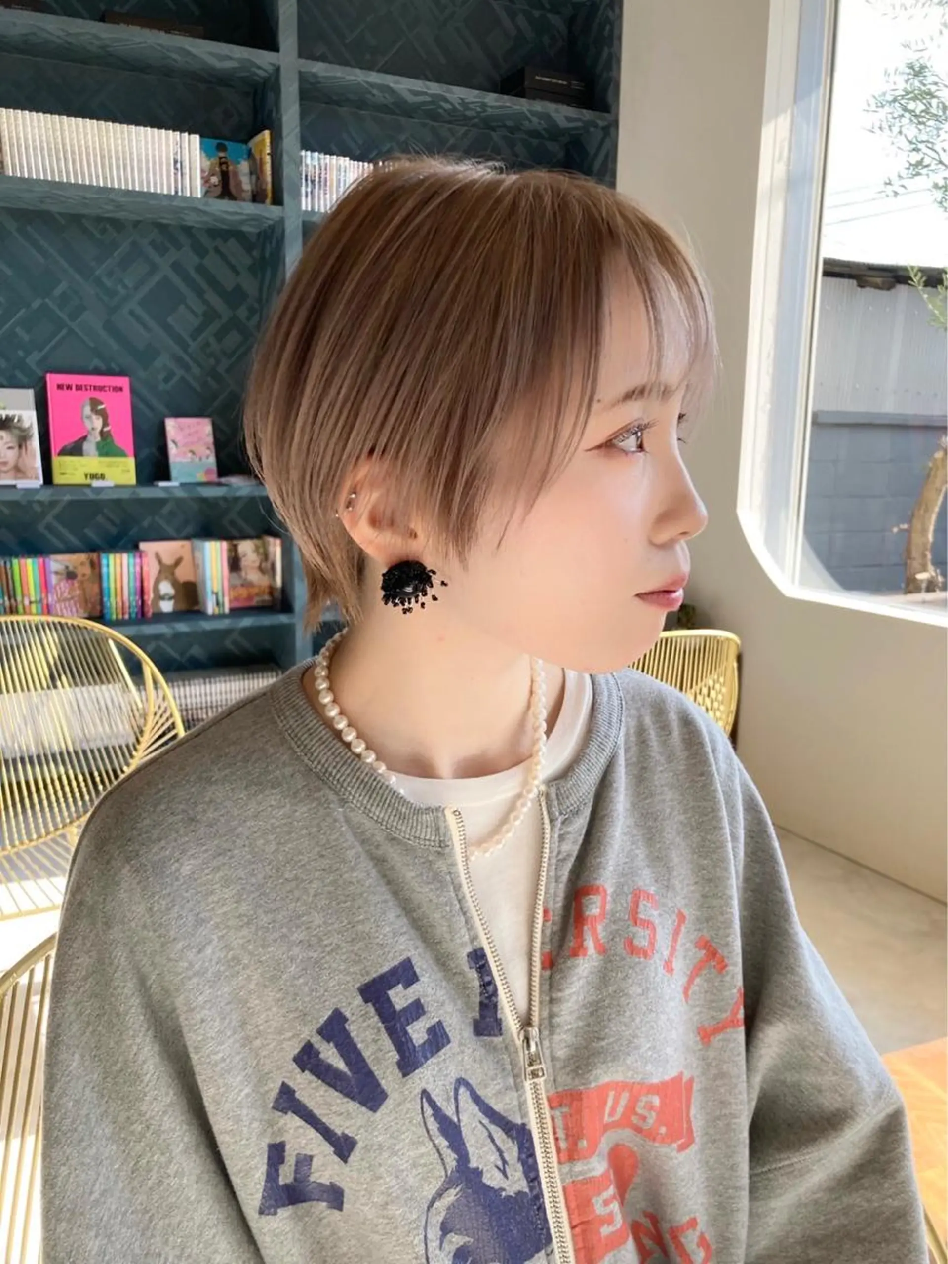 ショート yomu  hair library所属・武藤 りょうのヘアスタイル