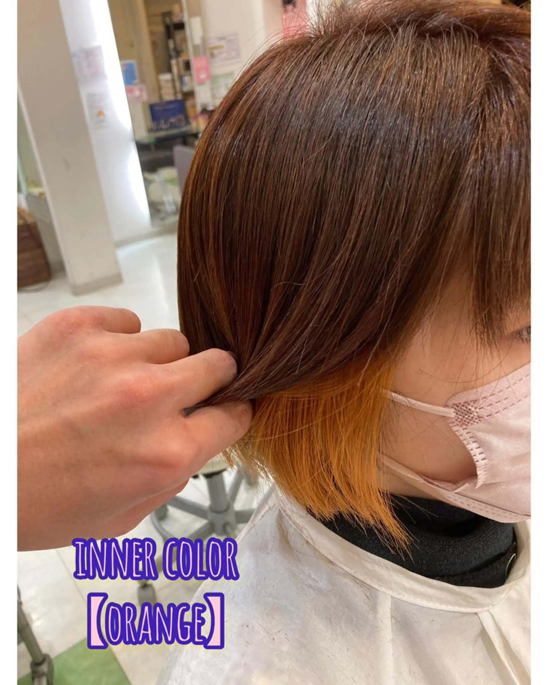ショート ヘアカラー 💐Lilas Jeanesse💐のヘアスタイル