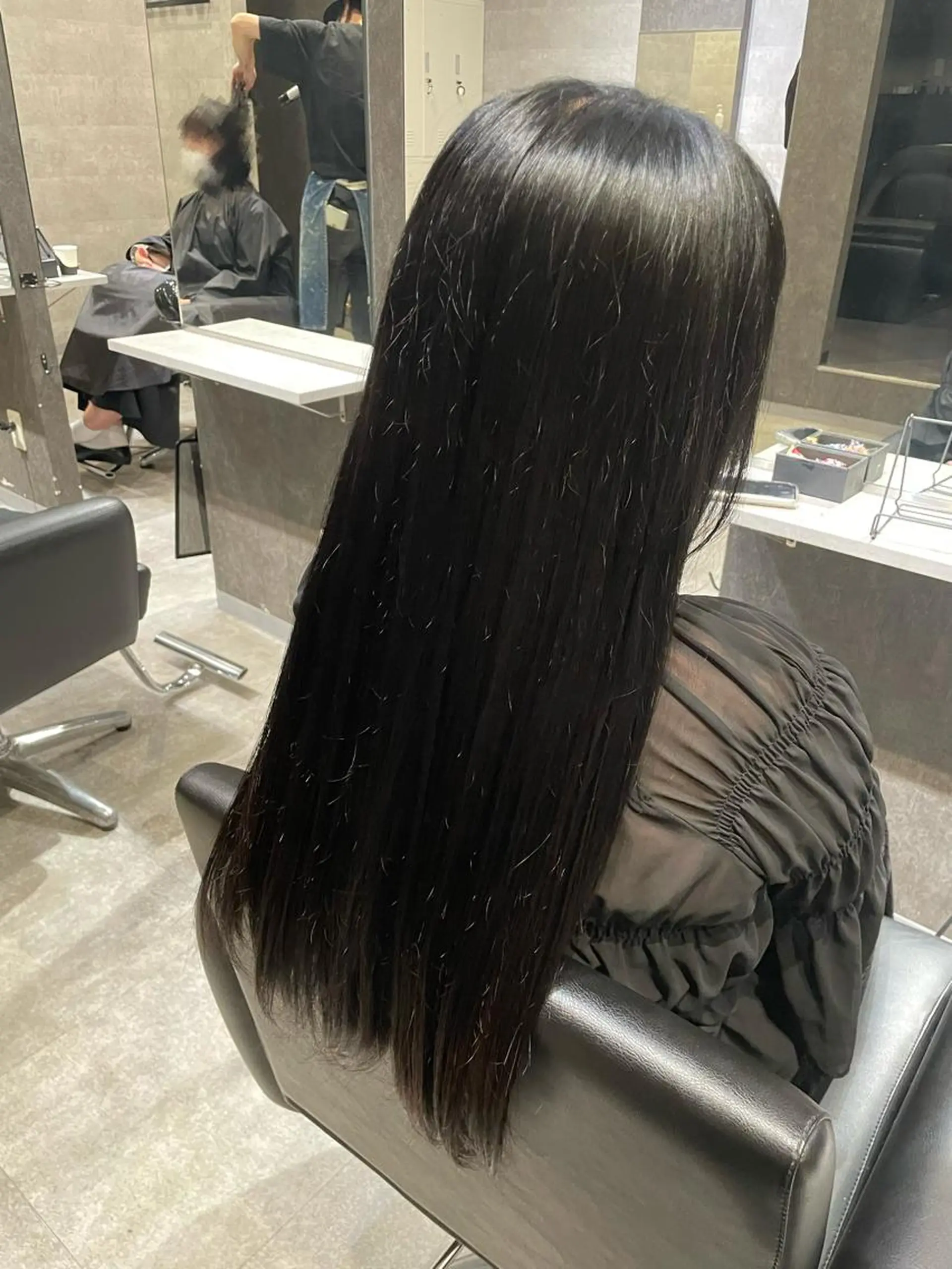 ロング カラー カット ヘアカラー saho .のヘアスタイル