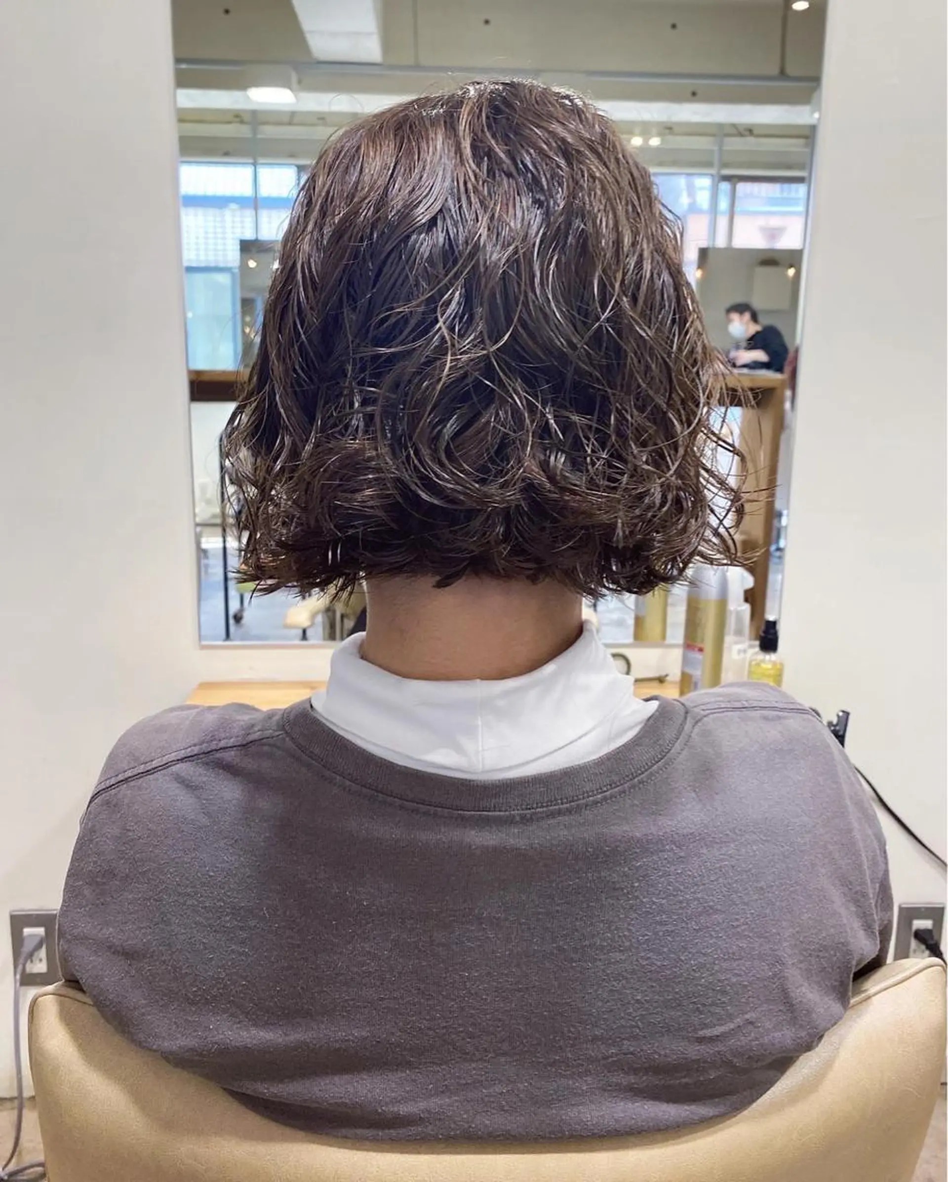 ショート パーマ ボブ パーマ美容師 hanaのヘアスタイル