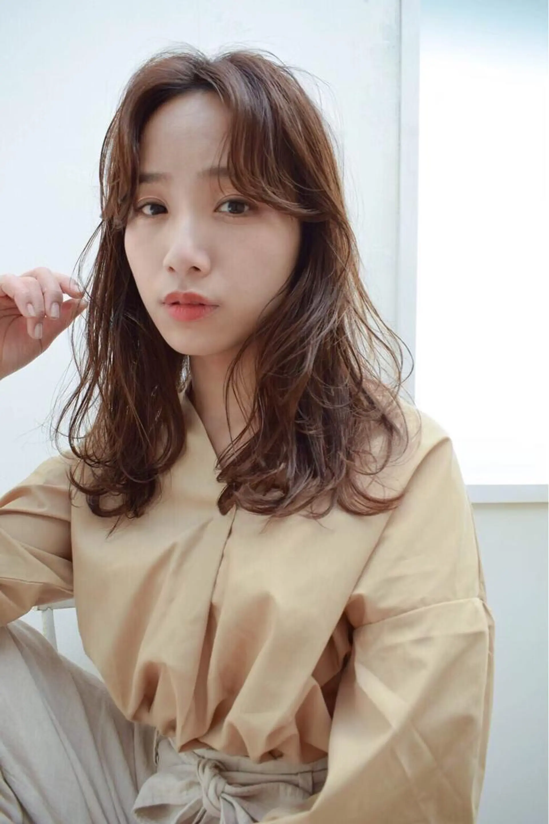 ロング カラー パーマ ヘアアレンジ メンズ キッズ ネイル マツエク・マツパ MODEK's西宮店 マネージャー神道有基のヘアスタイル