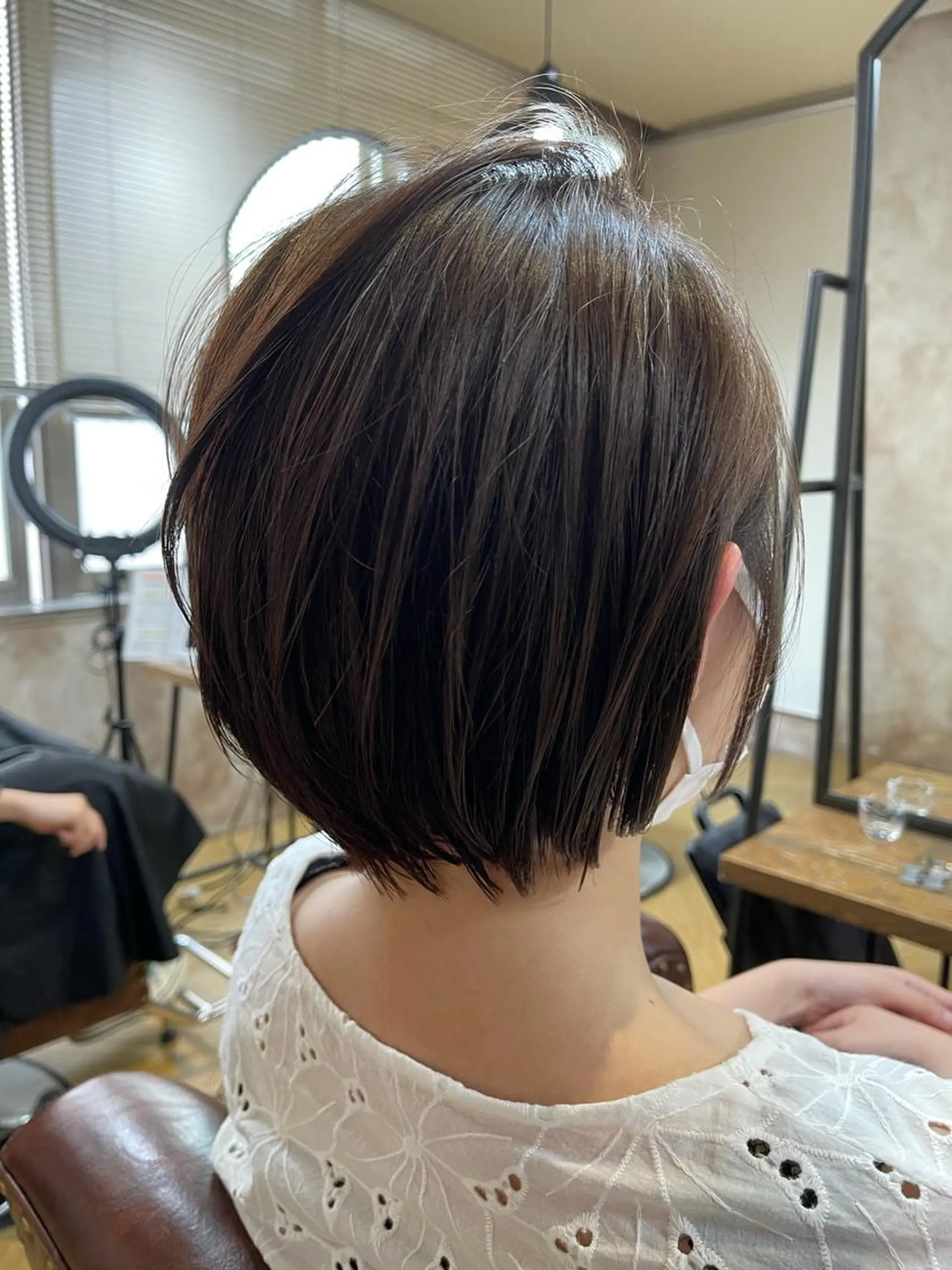 ショート 丸みショート くびれヘア ショートヘア antica YOSHIのヘアスタイル