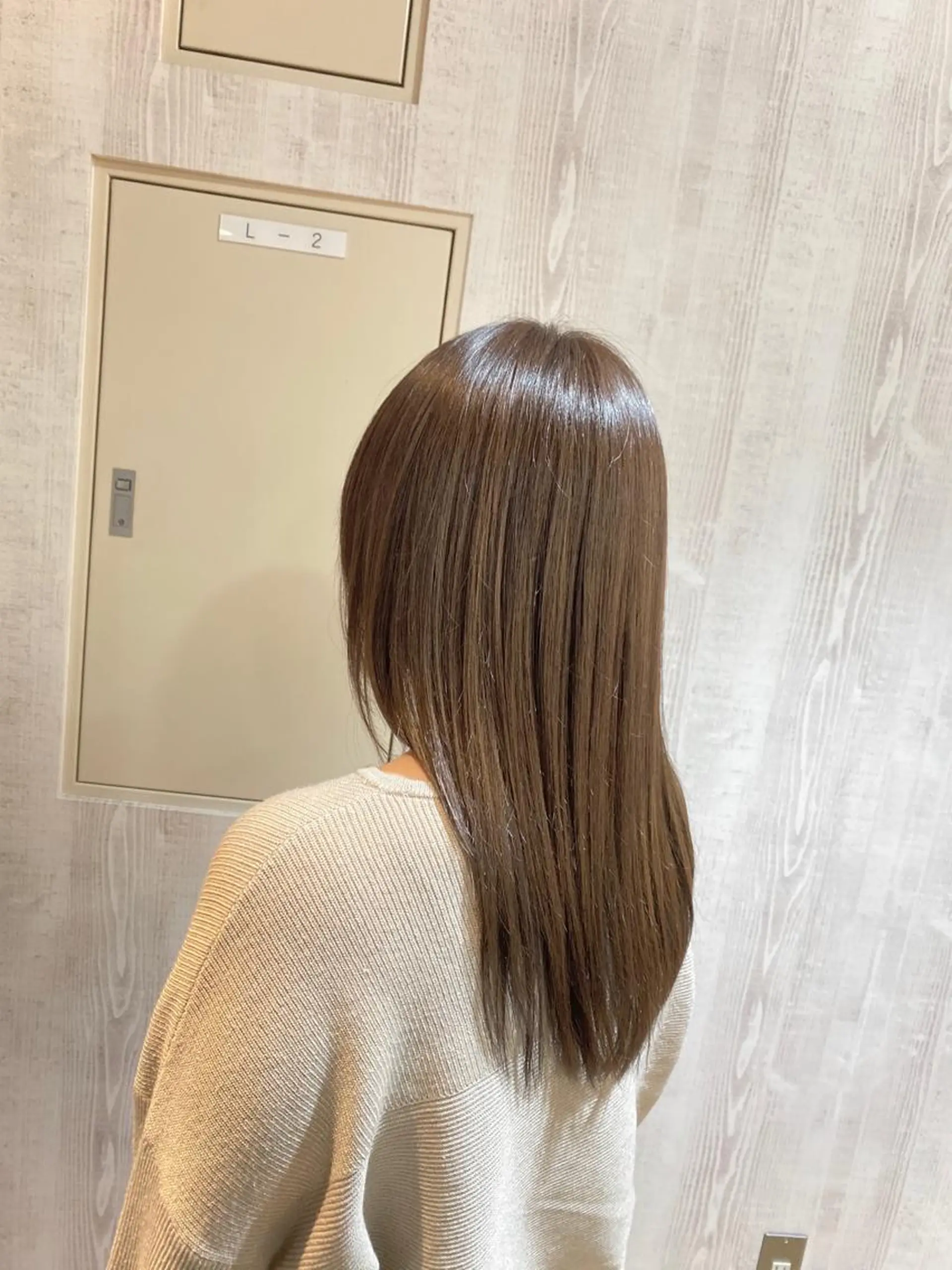 ロング カラー イルミナカラー カット ヘアカラー トリートメント Kazu .Kのヘアスタイル