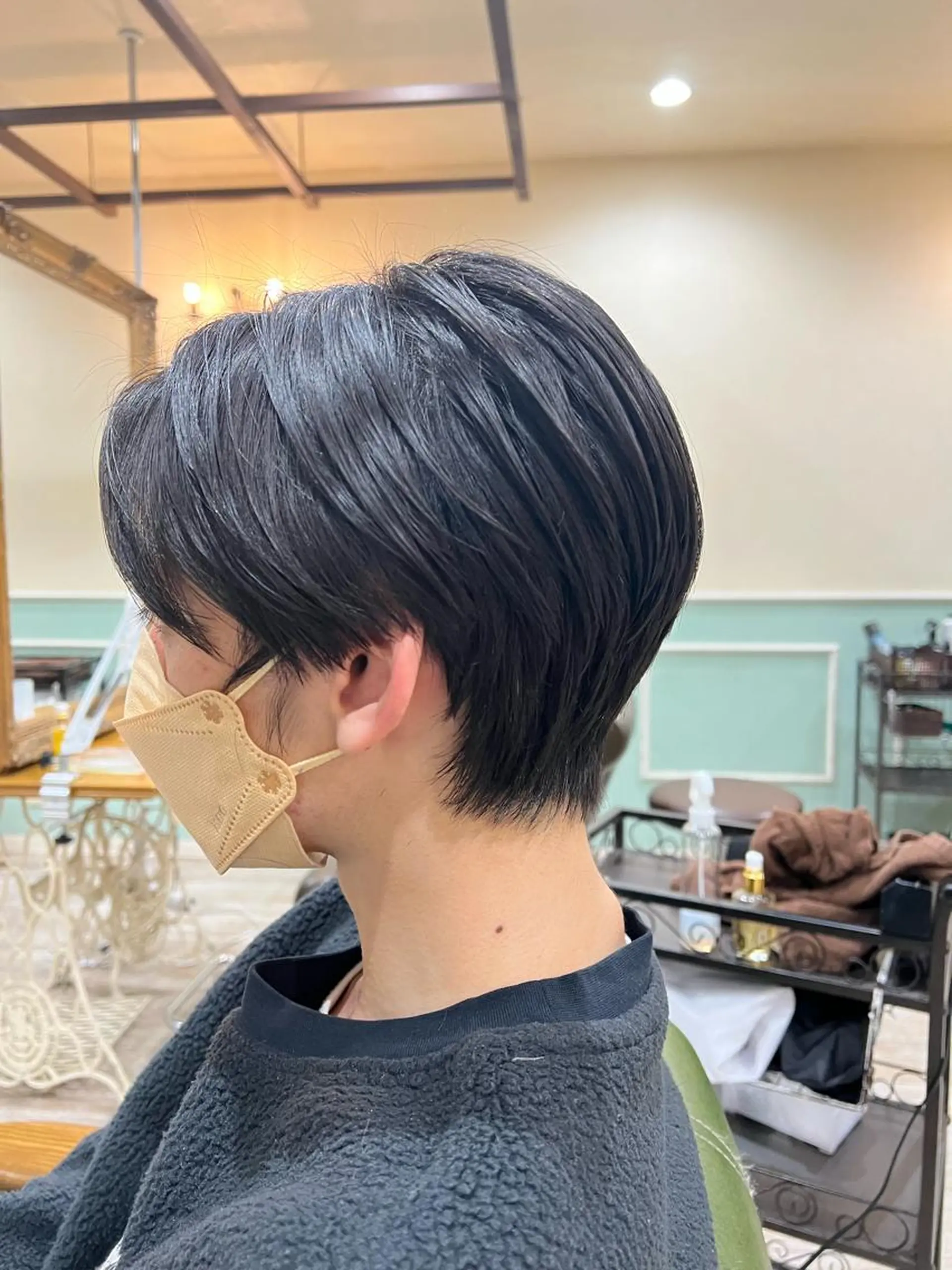 ショート メンズ 髪質改善 カット トリートメント ヘッドスパ noble店長 松本　拓也▶◀*.のヘアスタイル