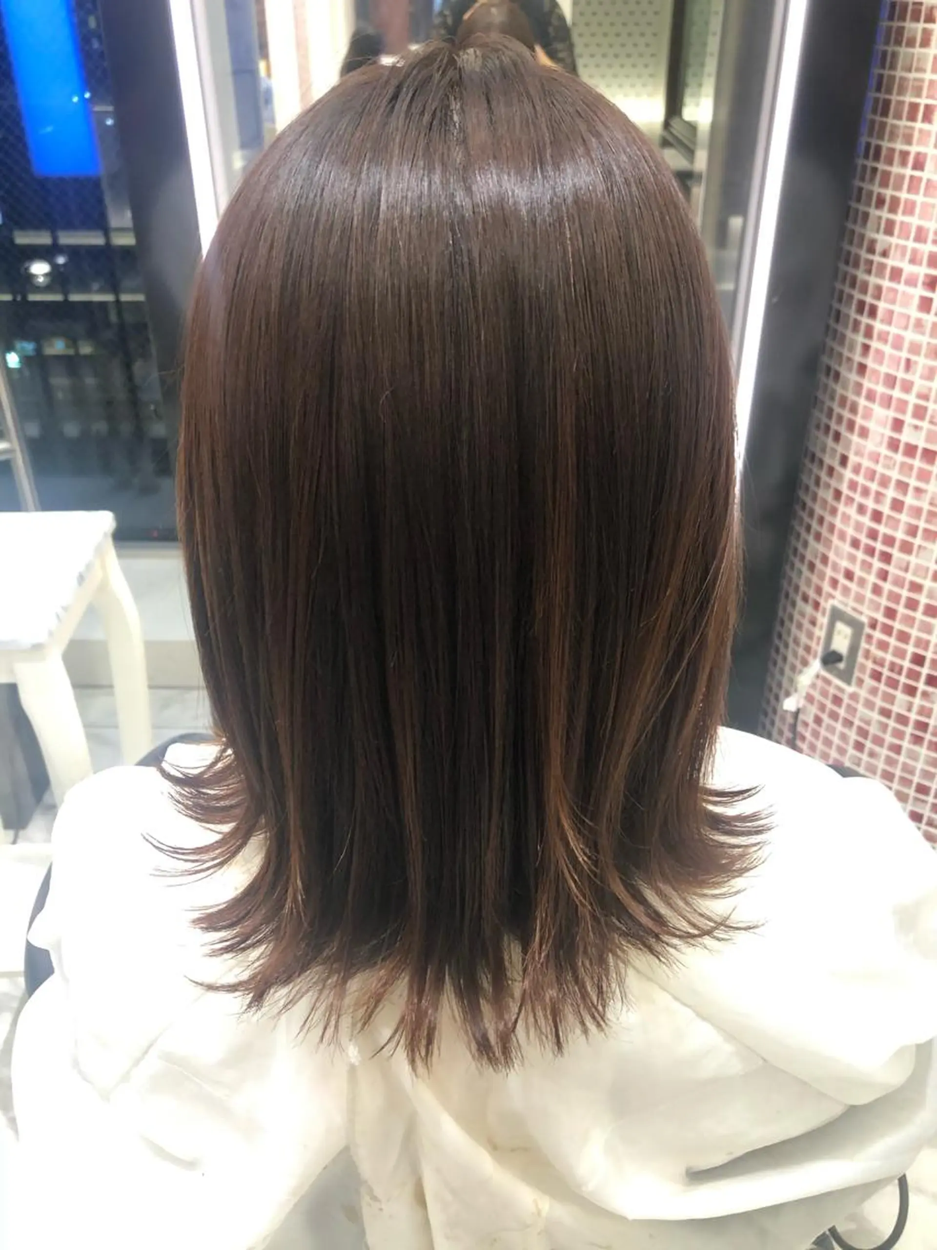ミディアム カラー ブラウンカラー オレンジ オレンジブラウン 韓国メンズヘア 🇰🇷つかさのヘアスタイル