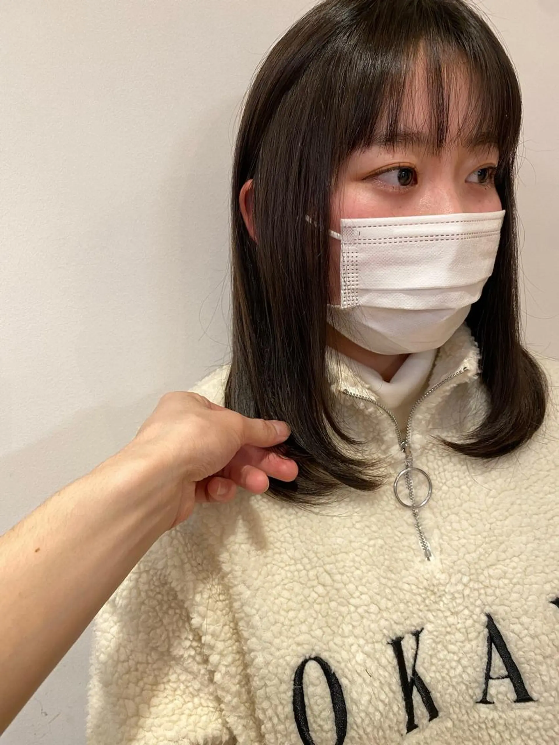 ミディアム Lily 日吉所属・髪質改善/艶カラー 🫧オカベナオヤ🫧のヘアスタイル