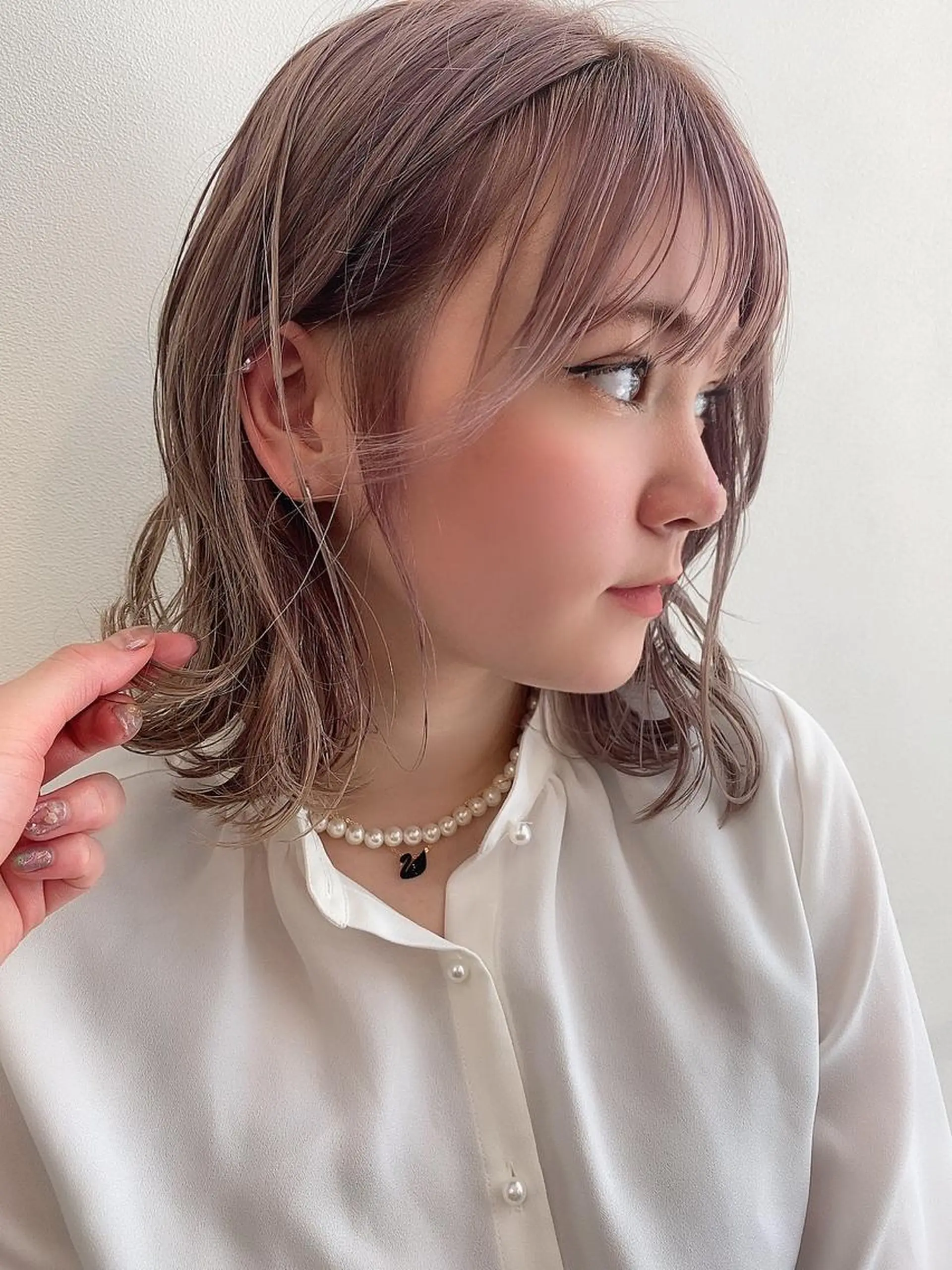 ショート カラー パーマ Riposo.所属・✨艶髪✨ 奈須晴香のヘアスタイル