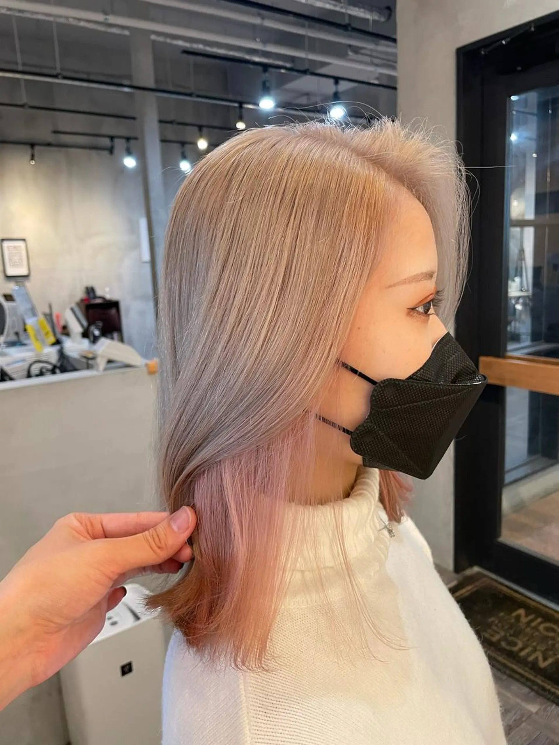 セミロング Riches by ENVY 西宮北口　リシェス バイ エンヴィー所属・SARA / 髪質改善/西宮北口のヘアスタイル