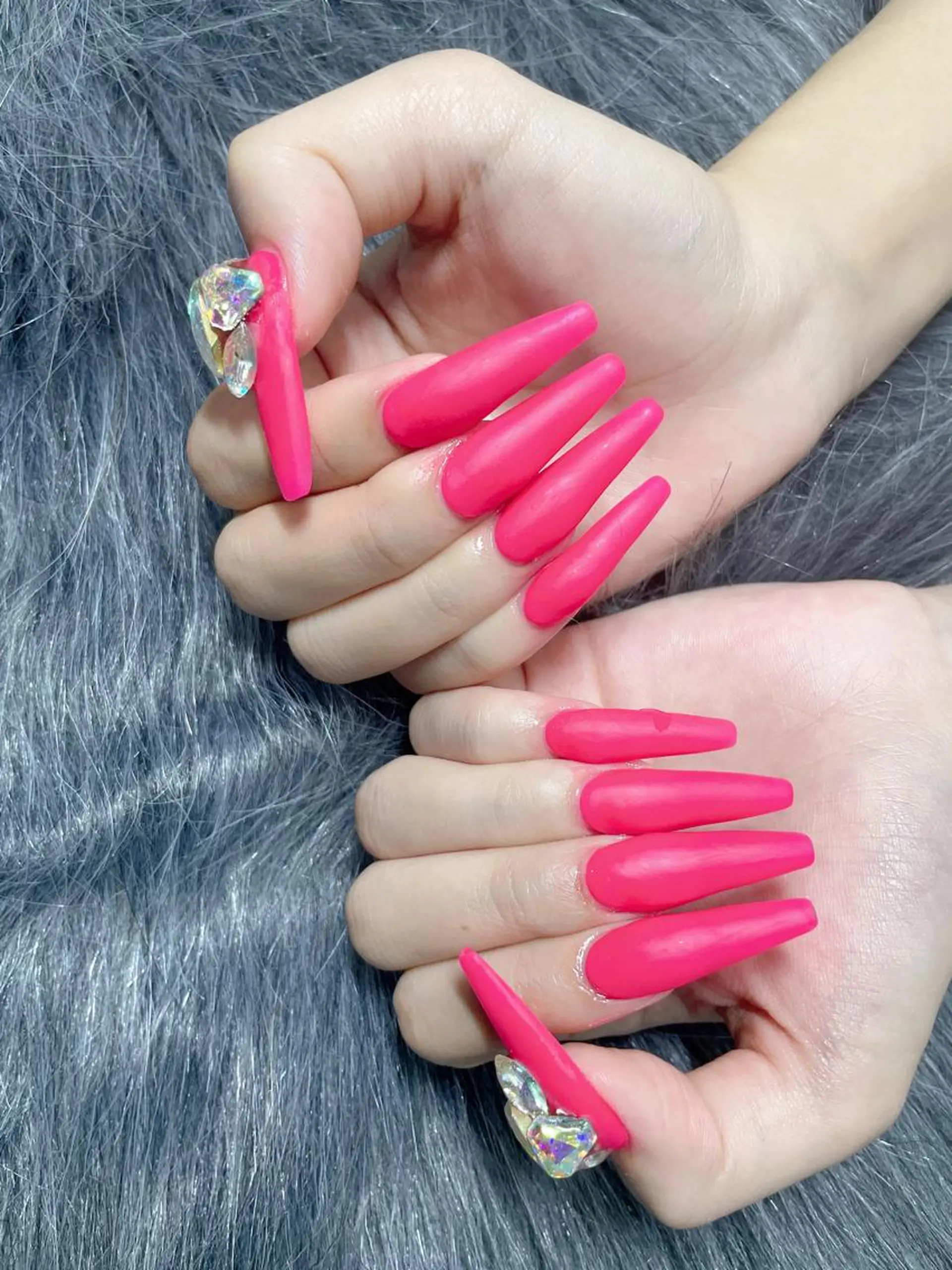 ロング ネイル ハンドネイル 《LB》ラブリエ Nail&eyeのマツエク・マツパデザイン