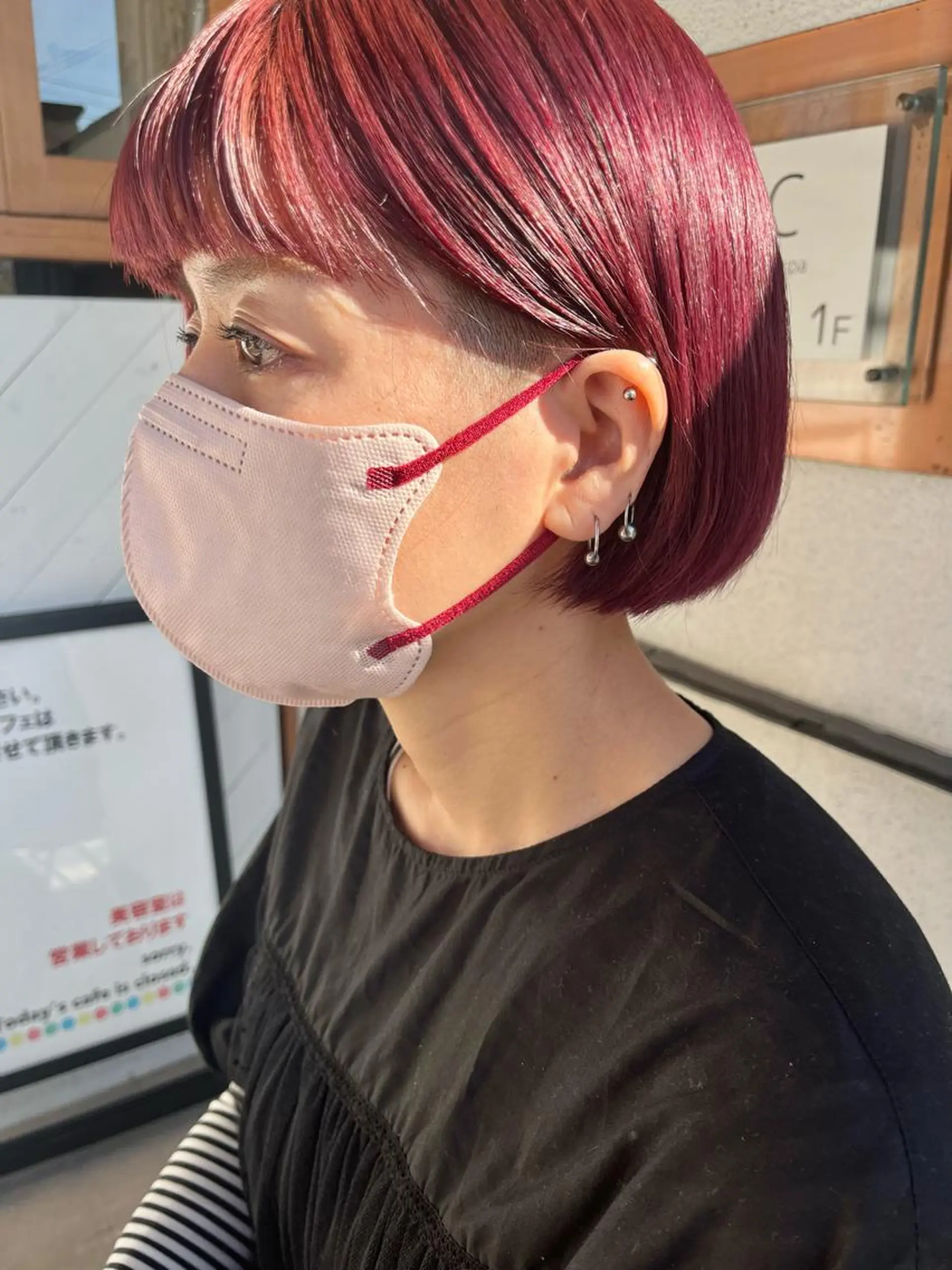 ショート カラー カット ヘアカラー トリートメント 🌼sunc HINAMI🌼のヘアスタイル