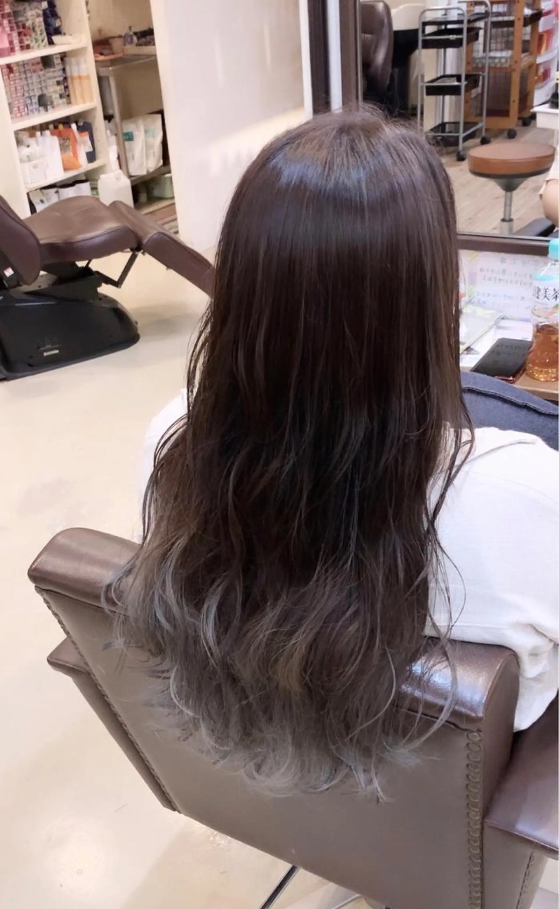 ロング カラー カット ヘアカラー トリートメント lafith hair leco所属・西金 徹のヘアスタイル