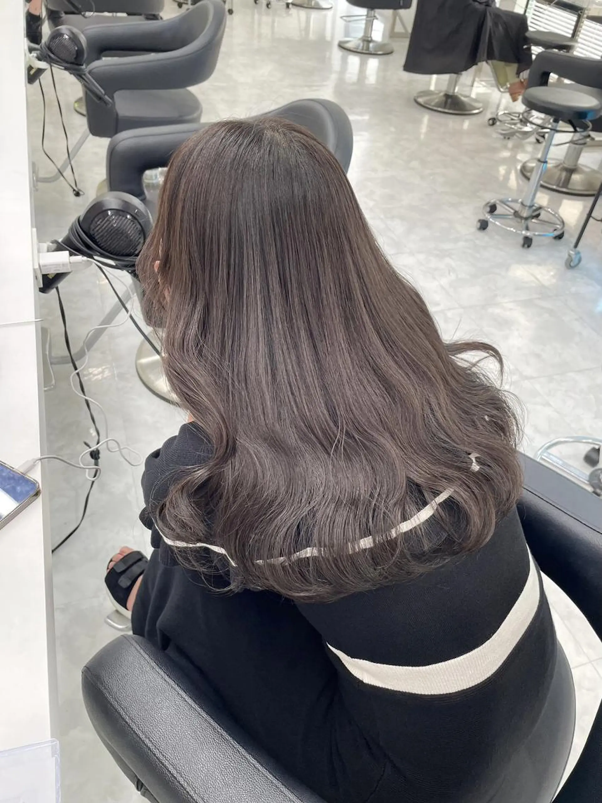 カラー ミディアム カット ヘアカラー 🦋肌馴染み抜群 ダブルカラー🦋のヘアスタイル