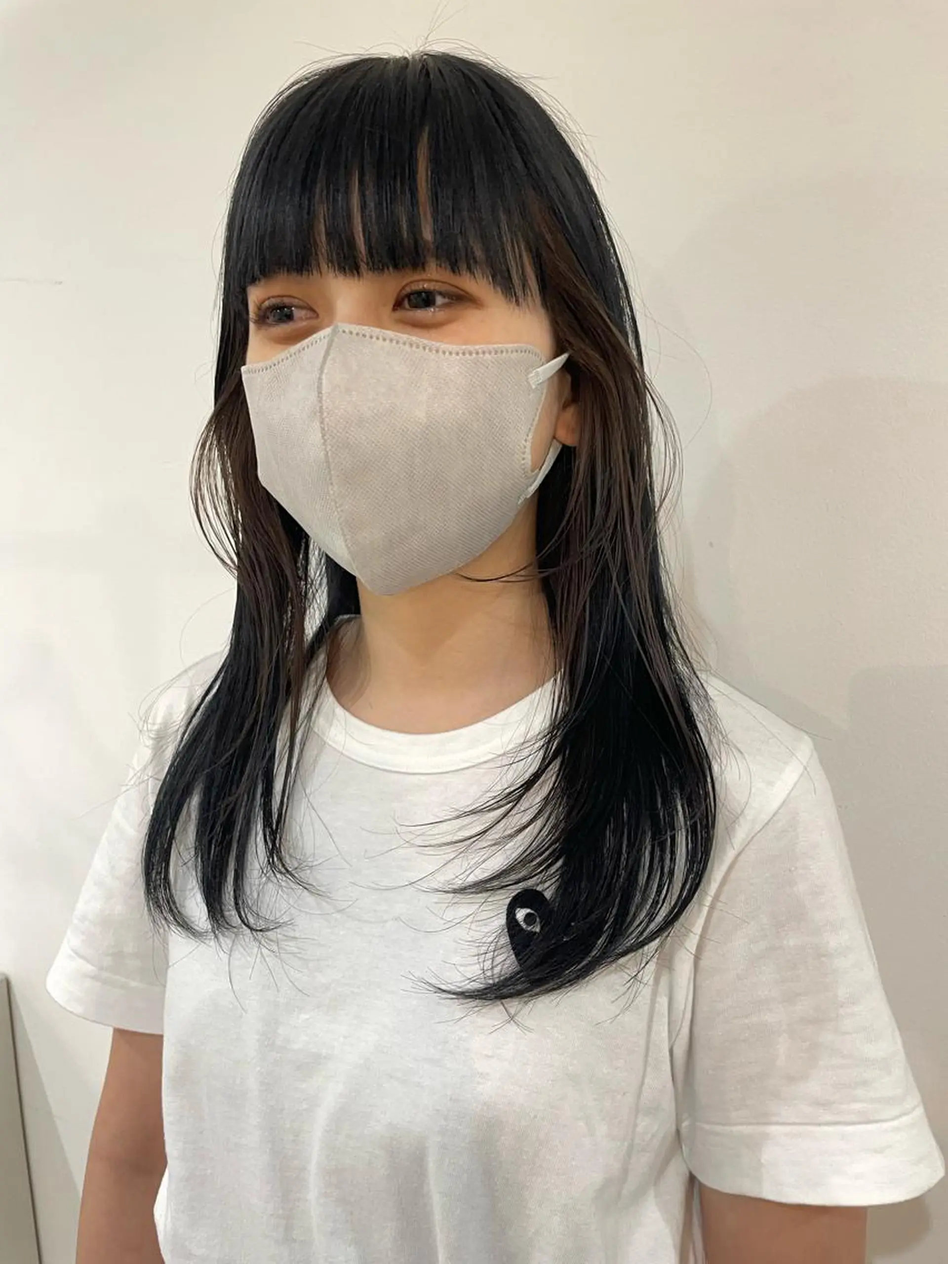 ロング カラー silo所属・silo MOKA 顔周りカット🦦のヘアスタイル