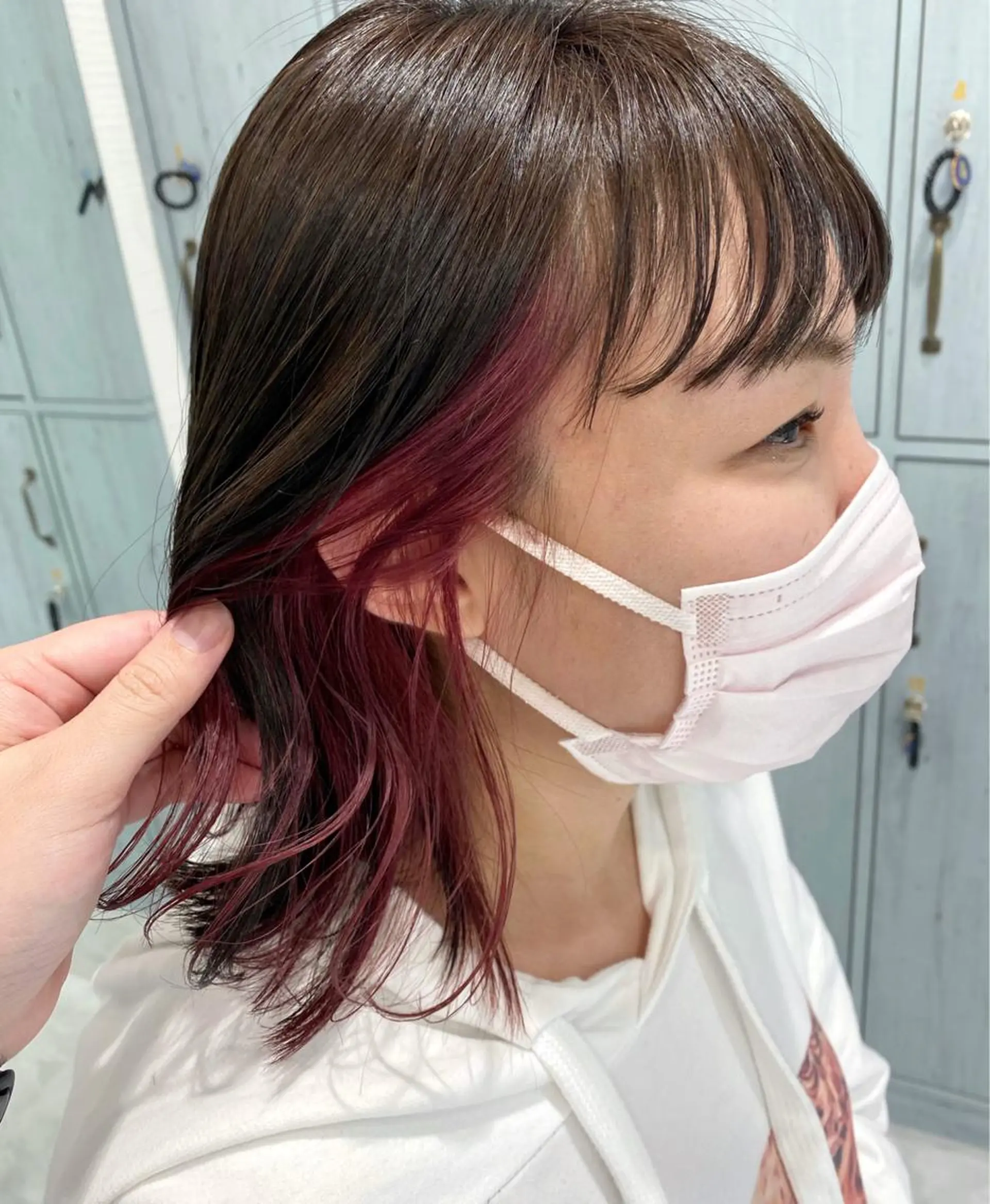 ミディアム カラー ヘアカラー トリートメント coeur所属・中川 茜里のヘアスタイル