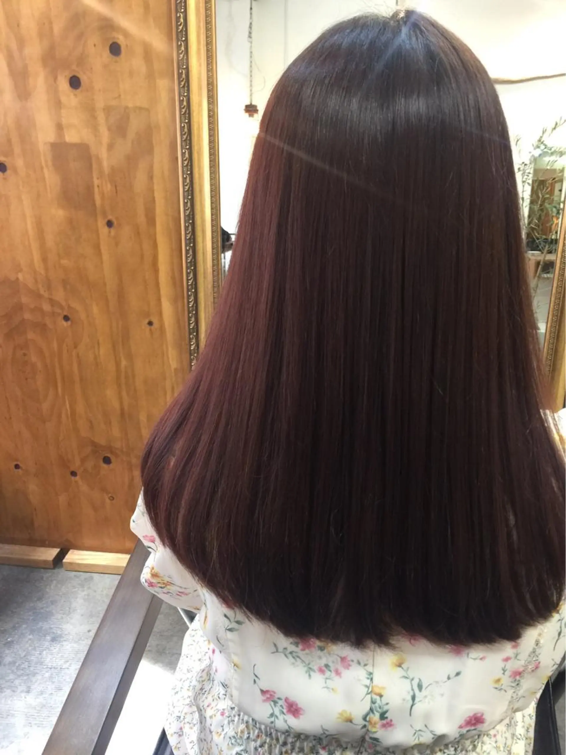 ロング カラー フリーランスヘアスタイリスト所属・NAKA MURAのヘアスタイル