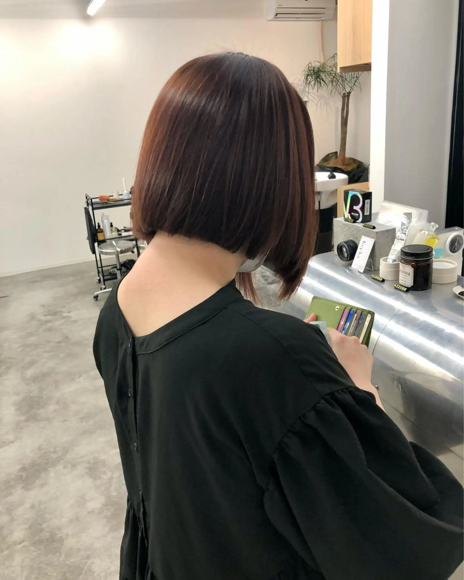 ショート カラー ショートボブ ハンサムショート ブリーチ ケアブリーチ ハイライトカラー トリートメント KEPKA ヤマグチ 天神 今泉のヘアスタイル