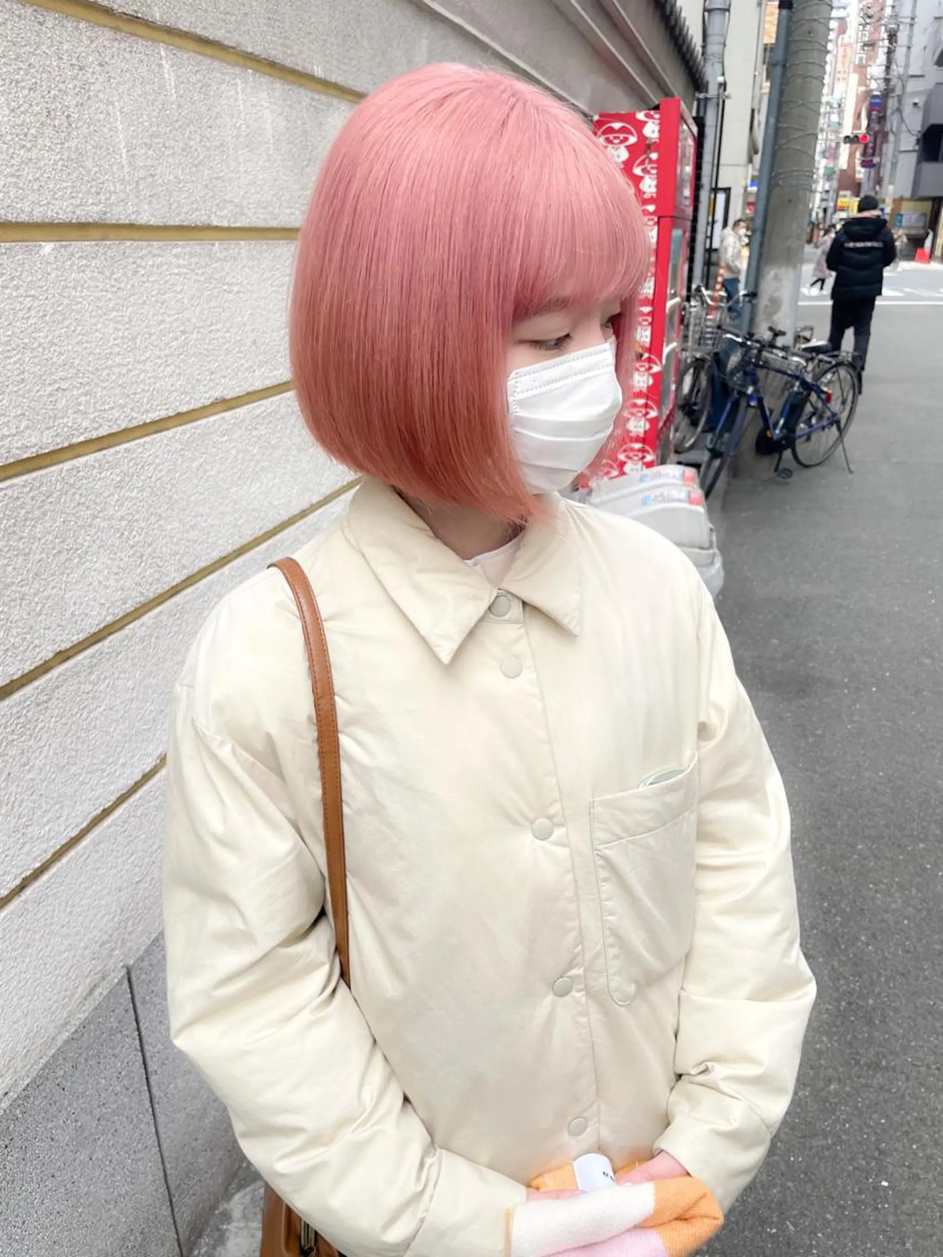 ショート カラー ブリーチエクステ 🎩カズキ🎩のヘアスタイル